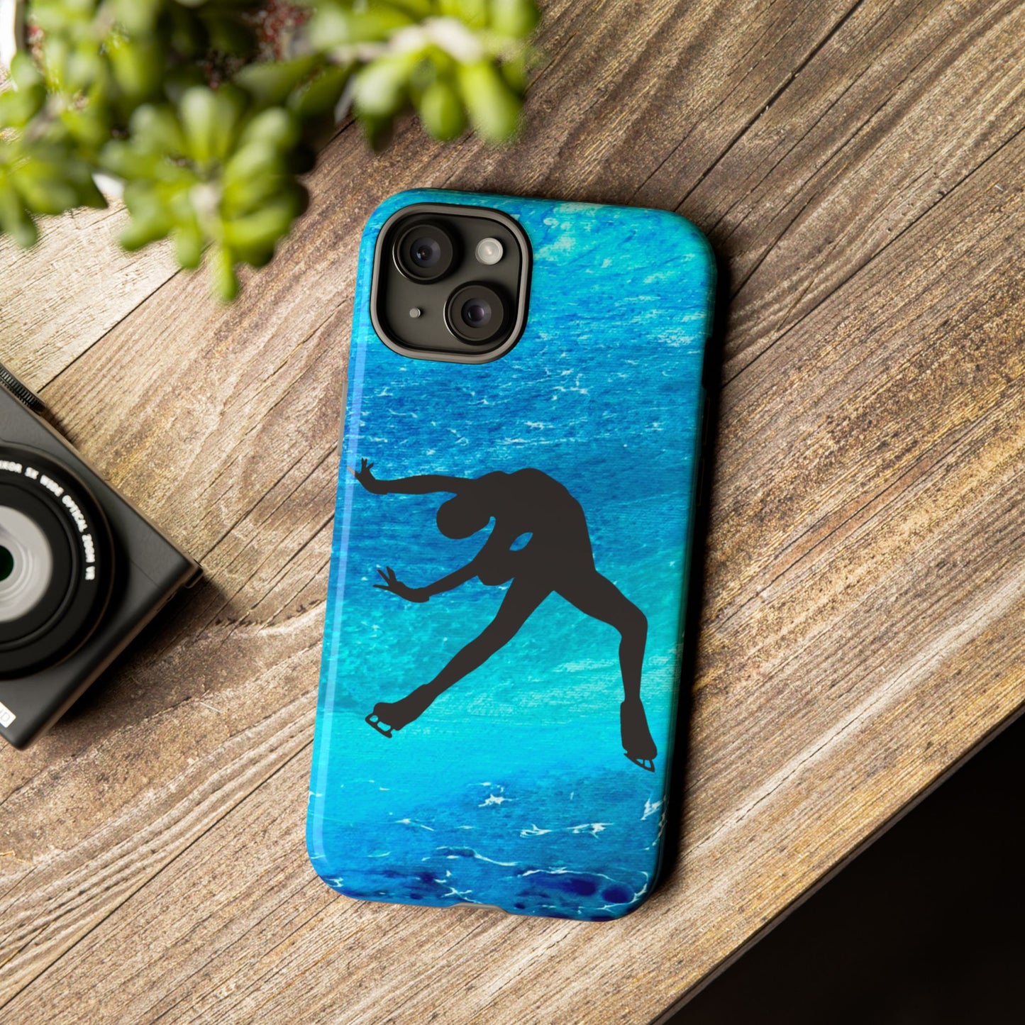 Figure skating phone cases