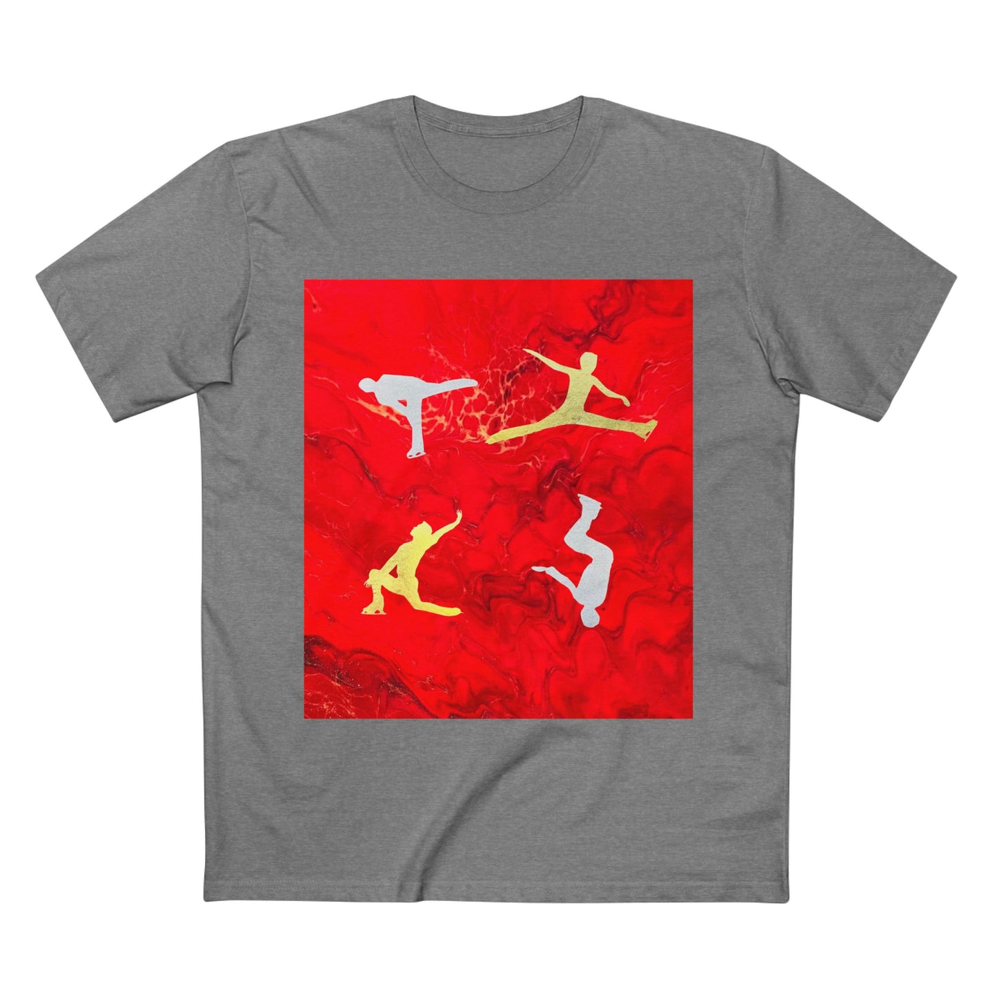 Men's figure skating T-shirt