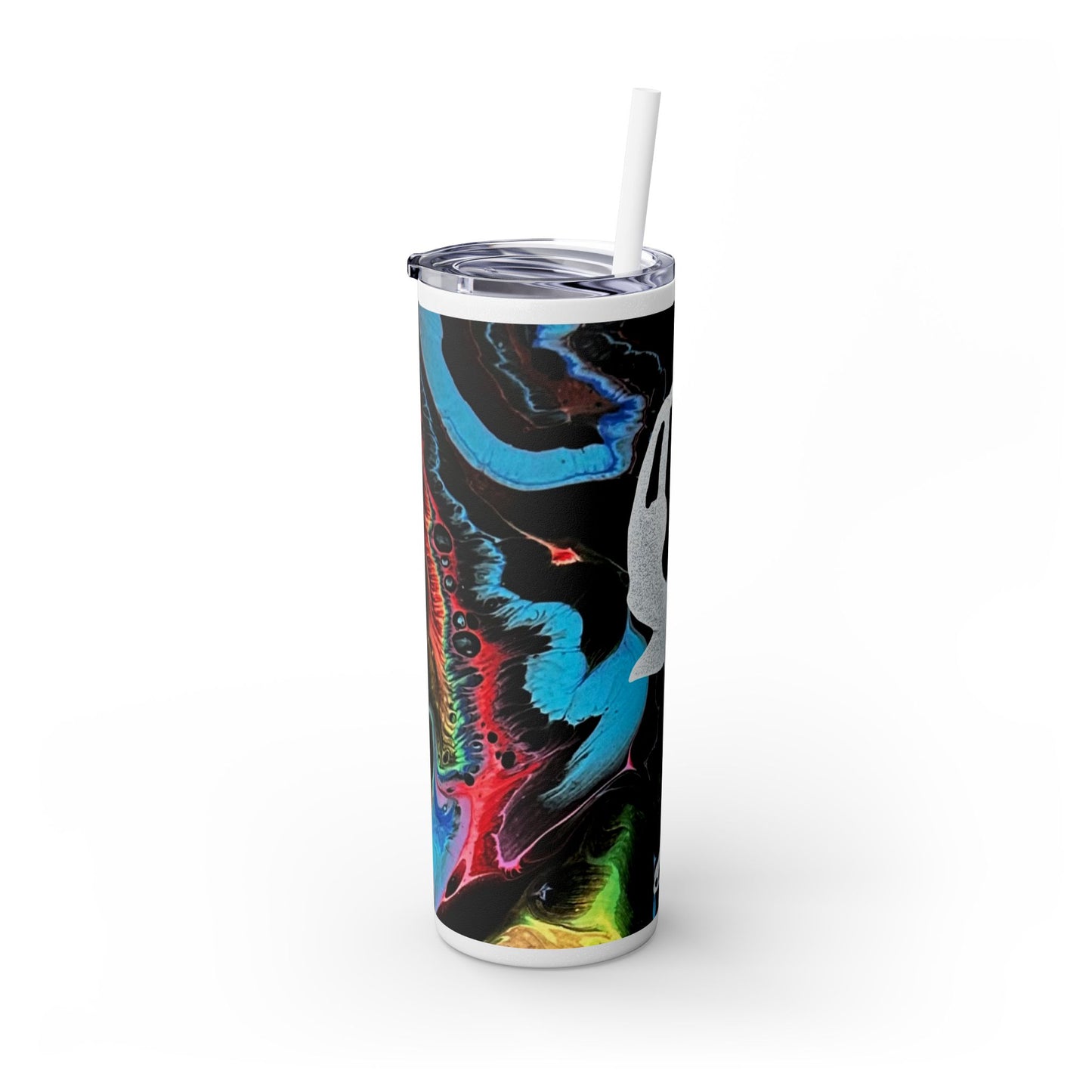 Figure Skating Tumbler, 20oz with straw