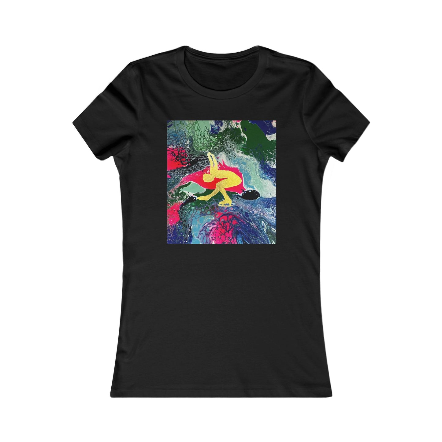 Ladies figure skating T-shirt
