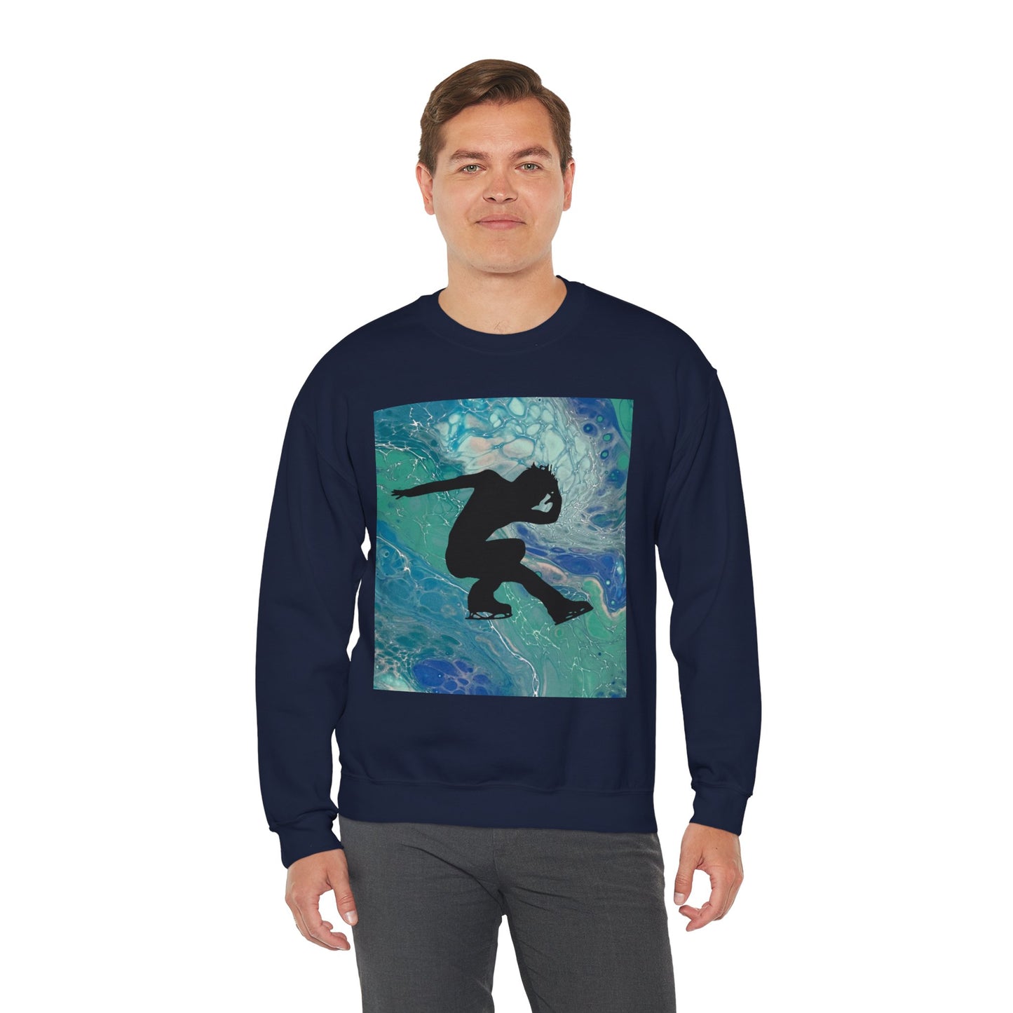 Unisex Figure Skating Crewneck Sweatshirt