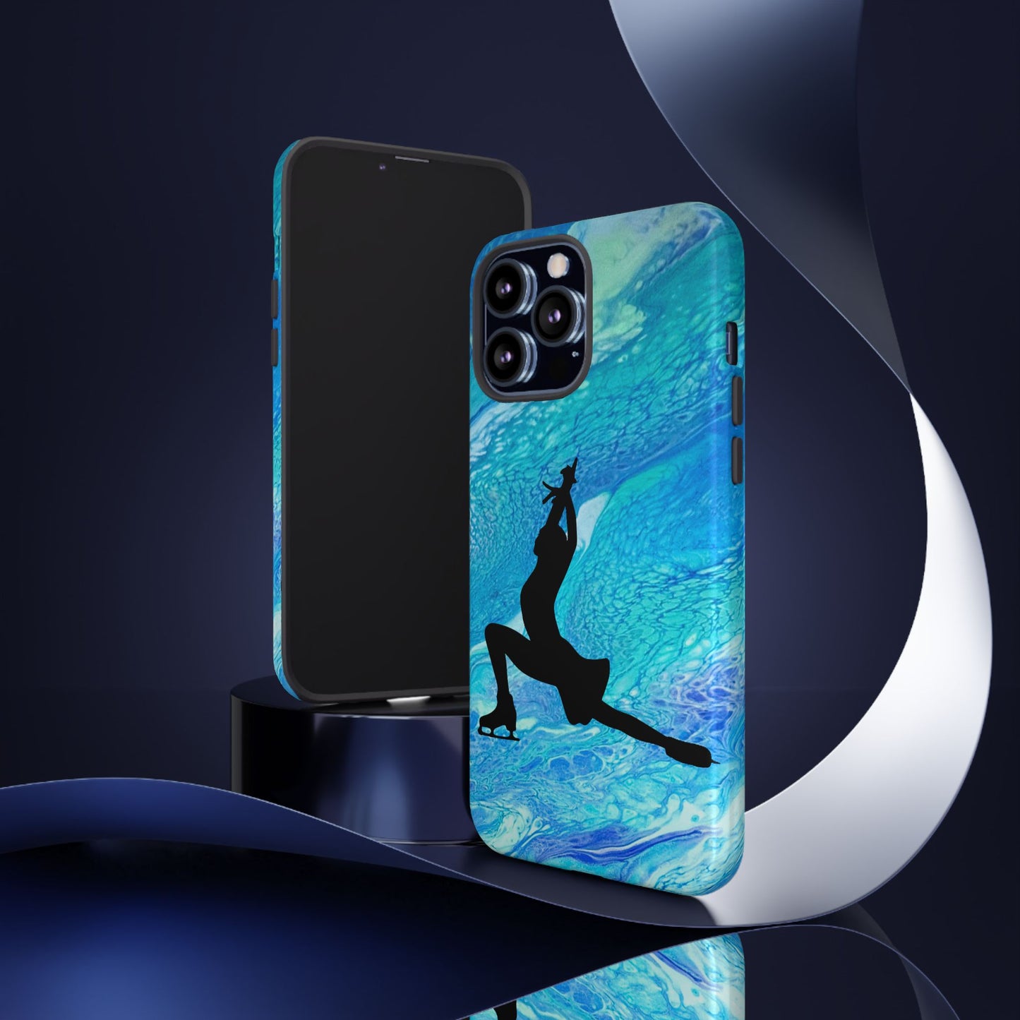 Figure skating phone cases