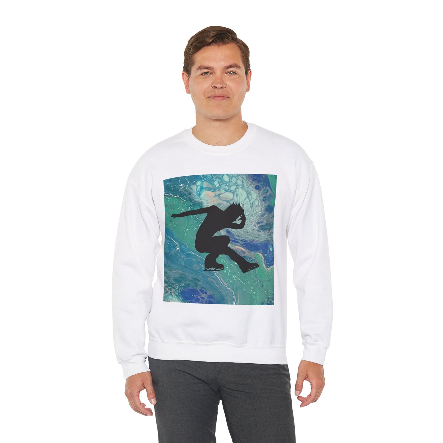 Unisex Figure Skating Crewneck Sweatshirt