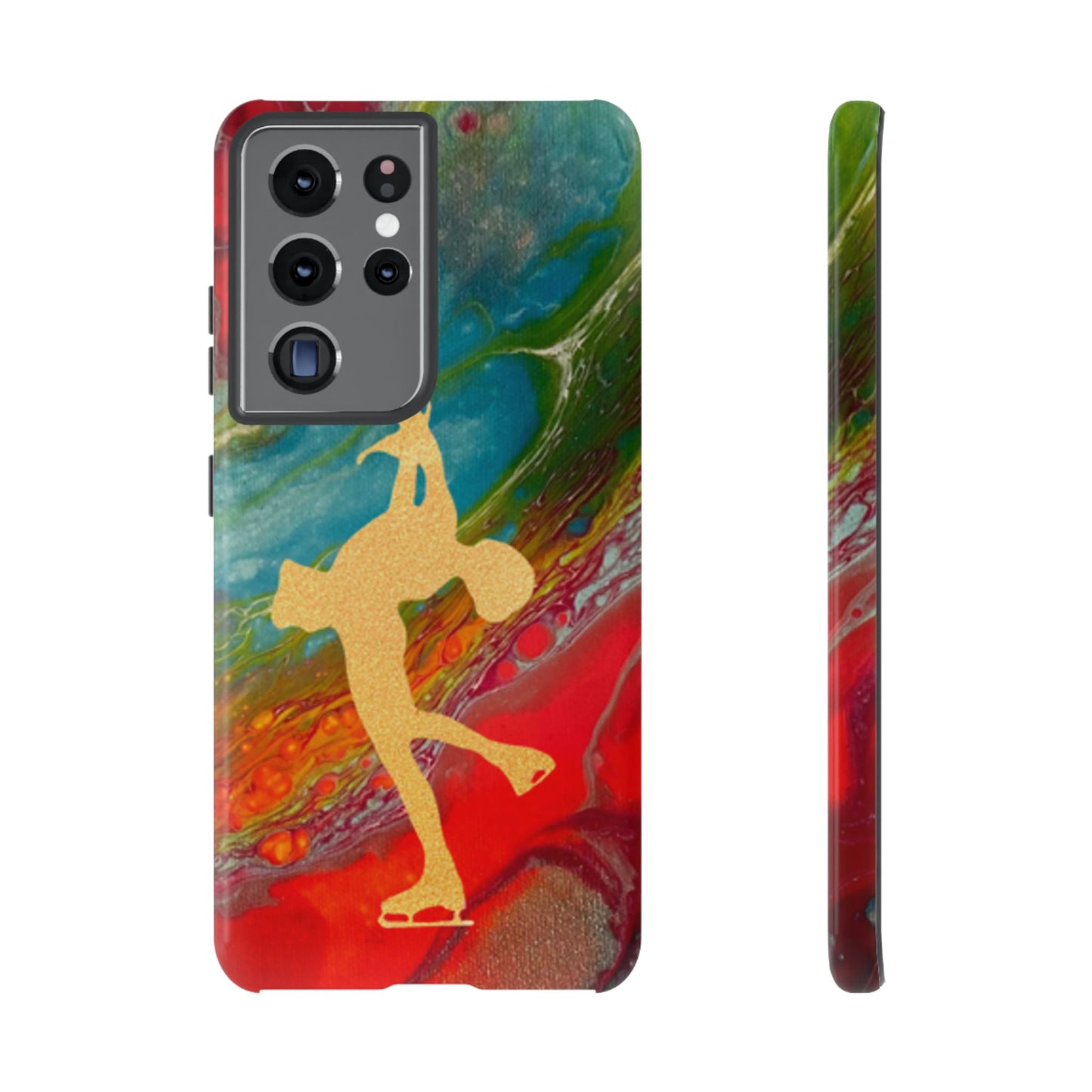 Figure skating phone cases