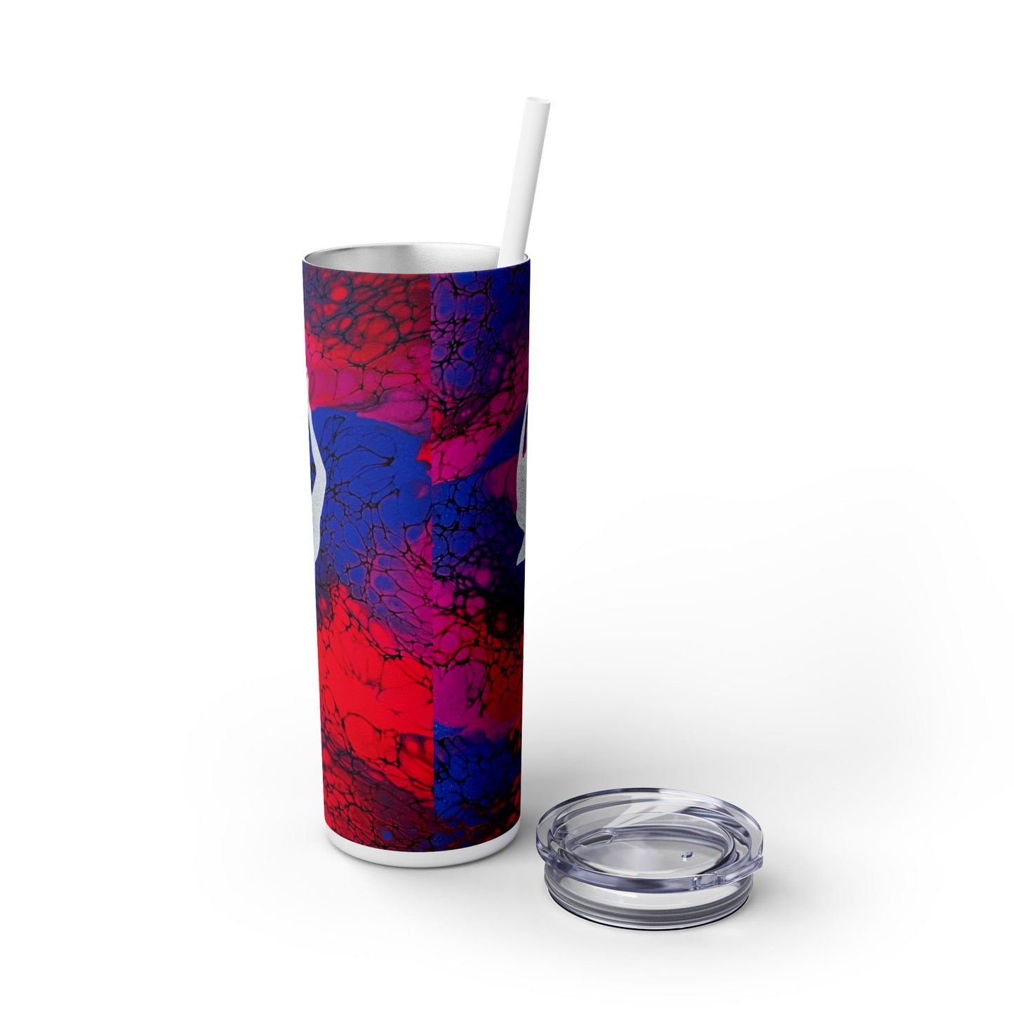 Figure Skating Tumbler, 20oz with straw