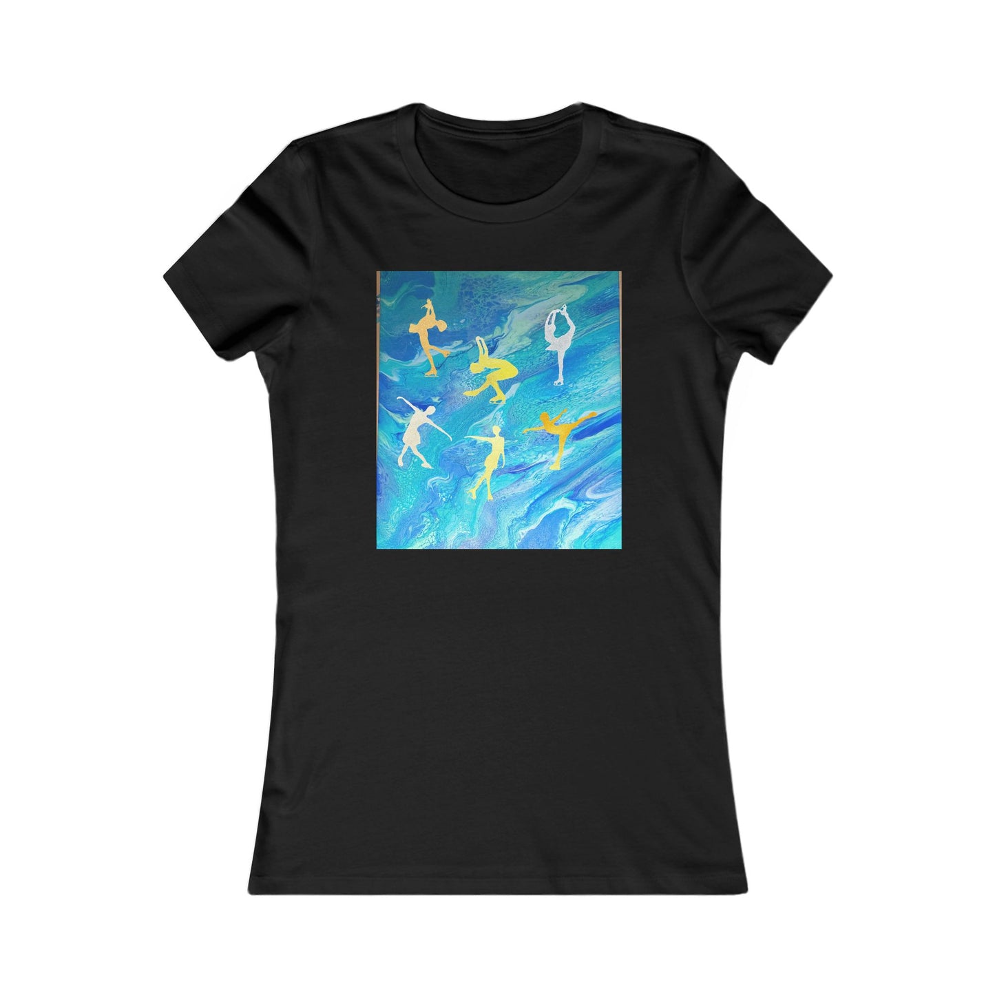 Ladies figure skating T-shirt