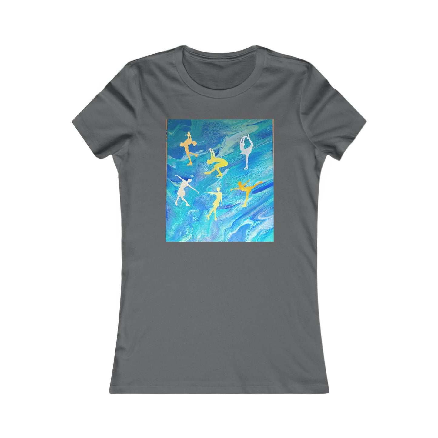 Ladies figure skating T-shirt