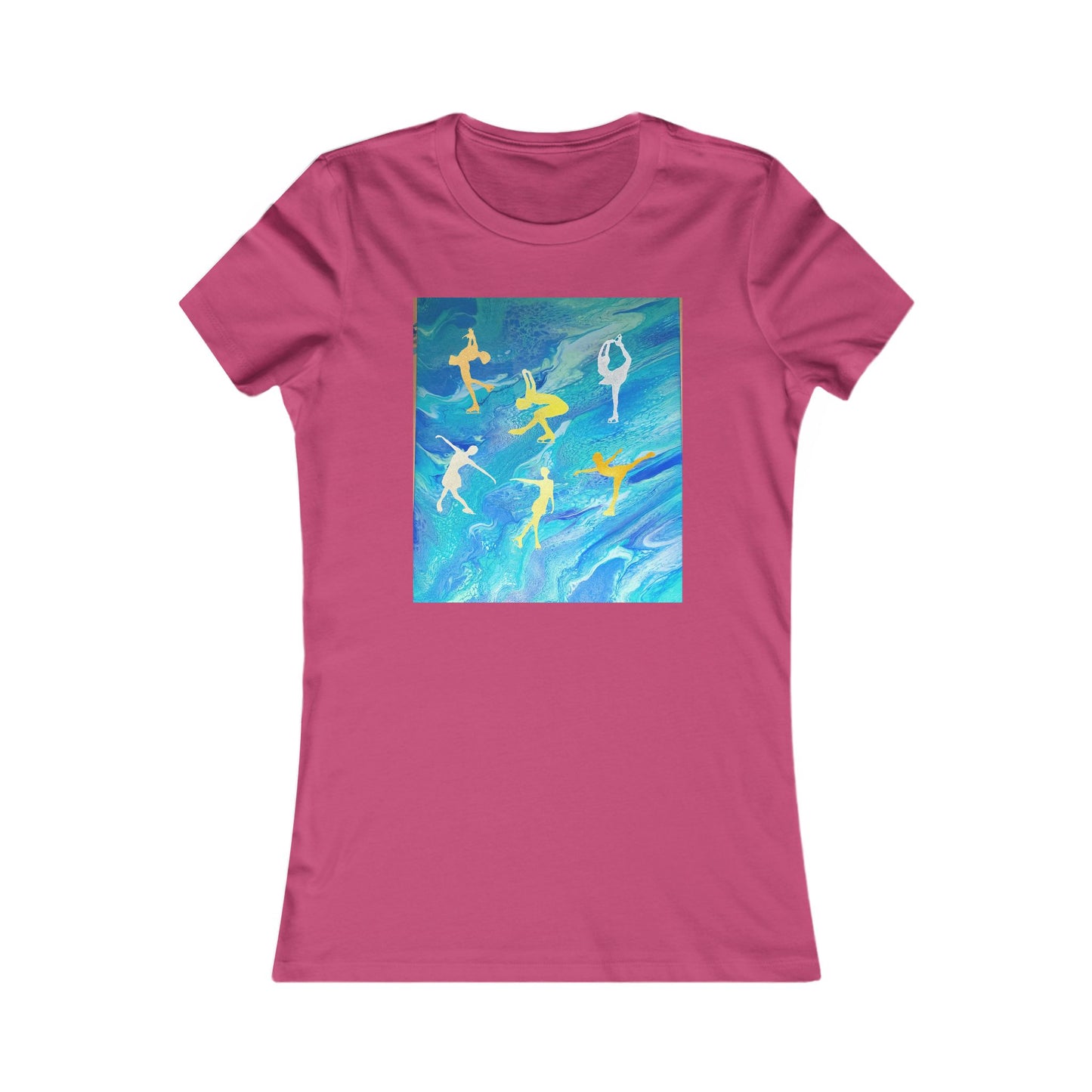 Ladies figure skating T-shirt