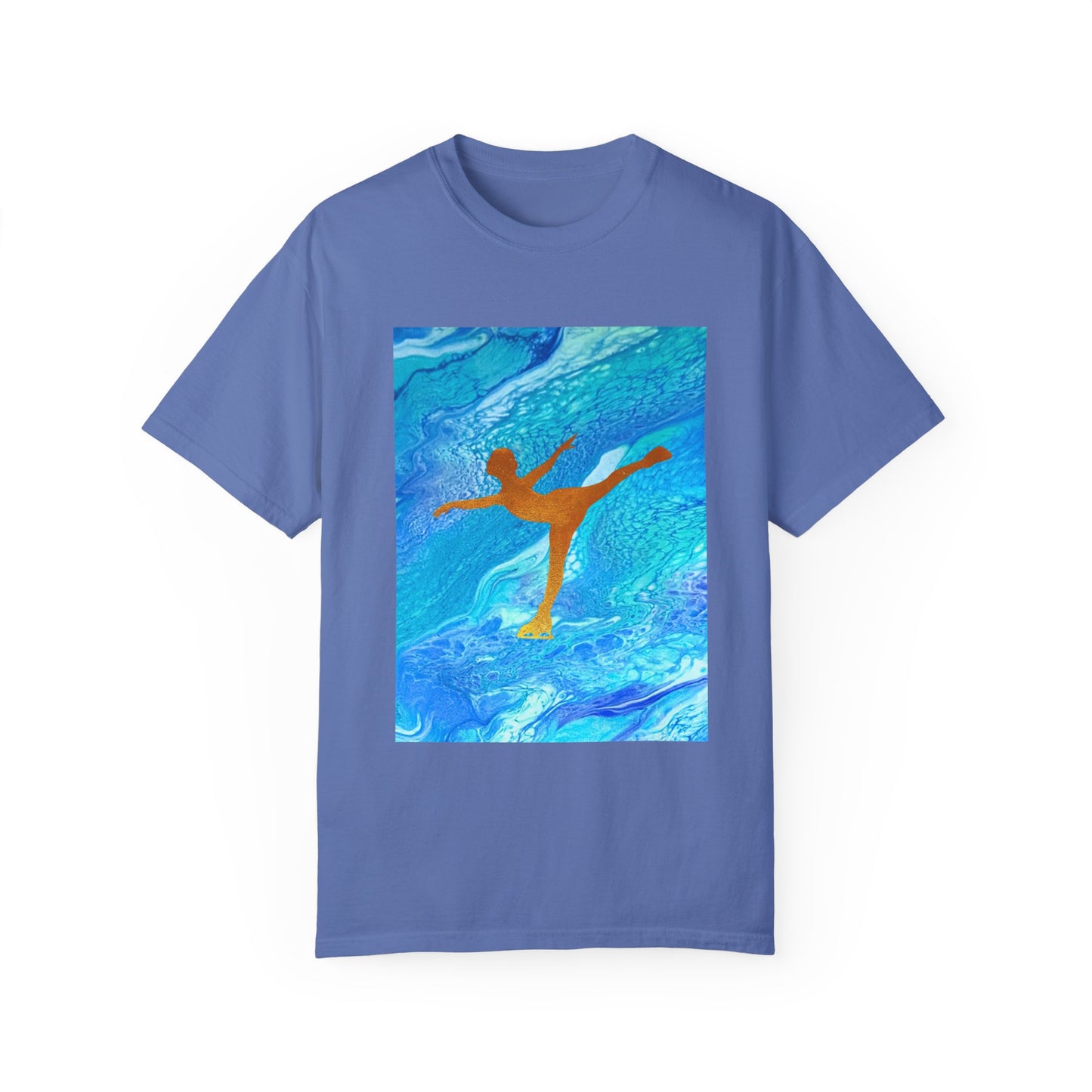 Figure Skating T-shirt—Unisex Garment-Dyed Tee