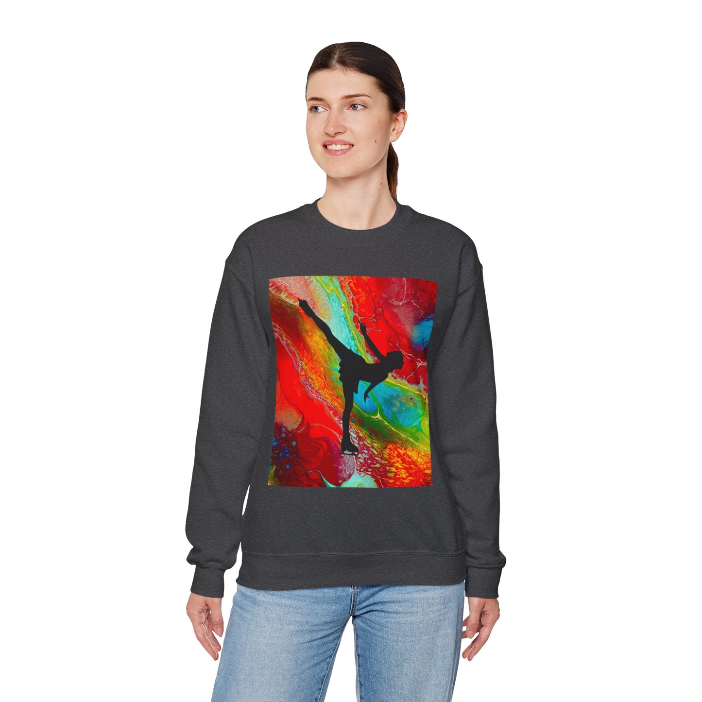 Unisex Figure Skating Crewneck Sweatshirt