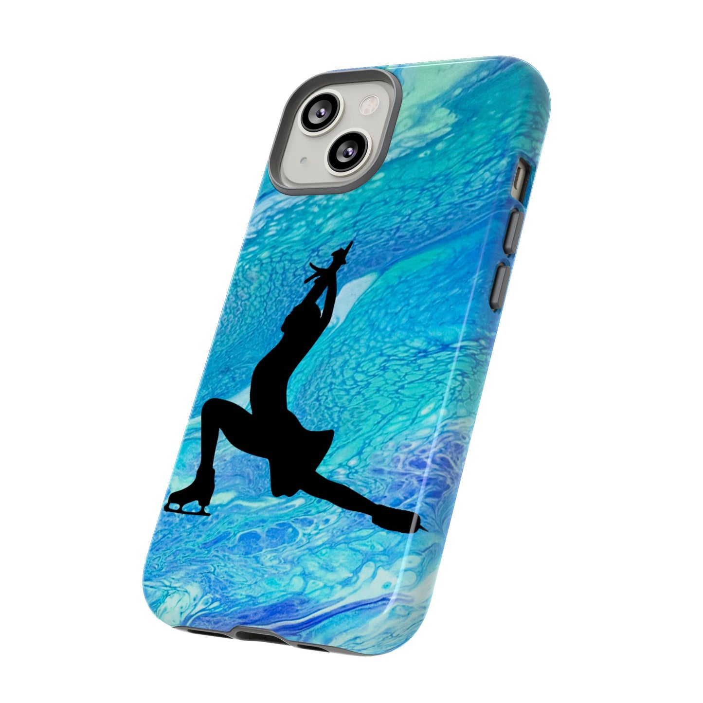 Figure skating phone cases