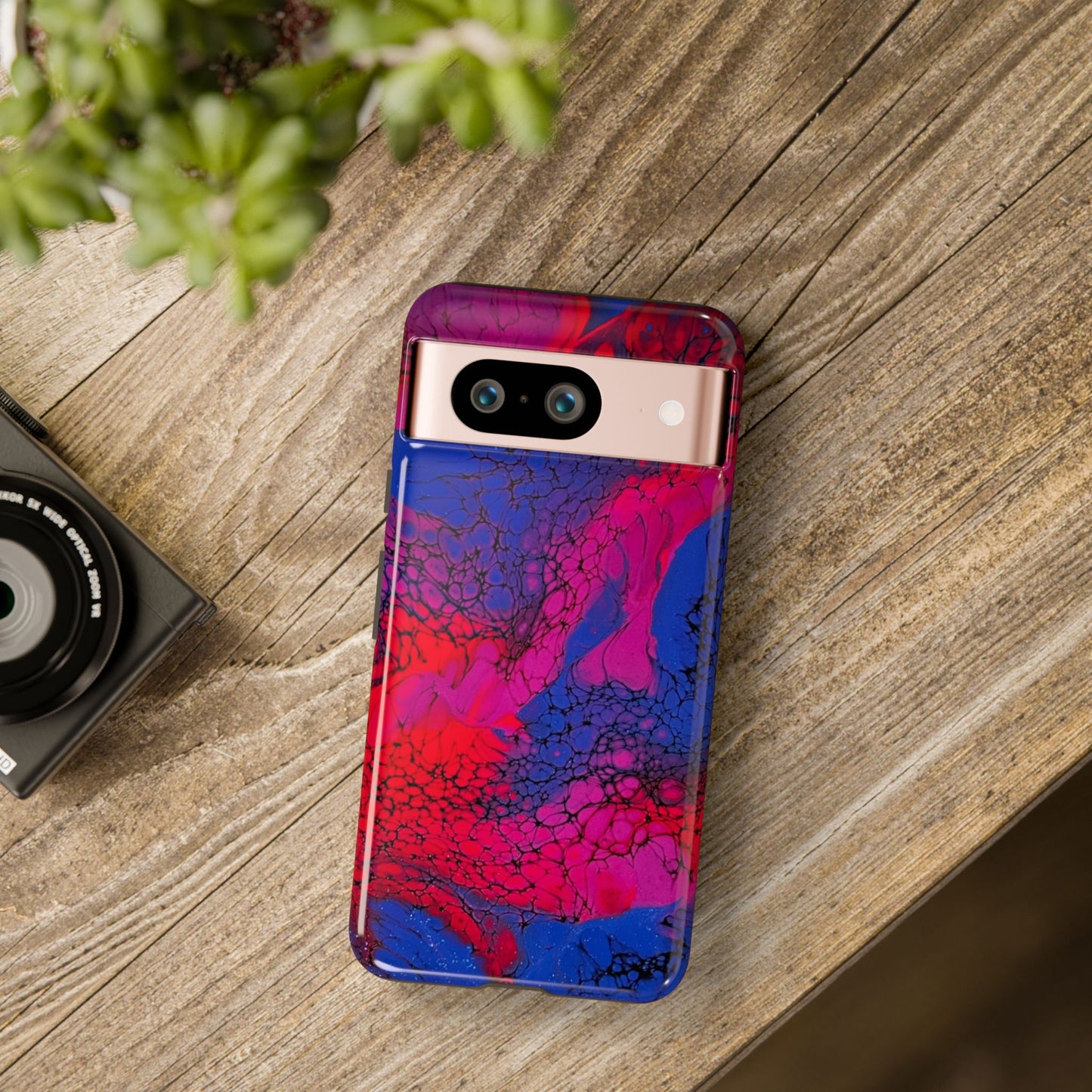 Tough Phone Case for iPhone, Samsung and Google pixel devices with Artwork Design