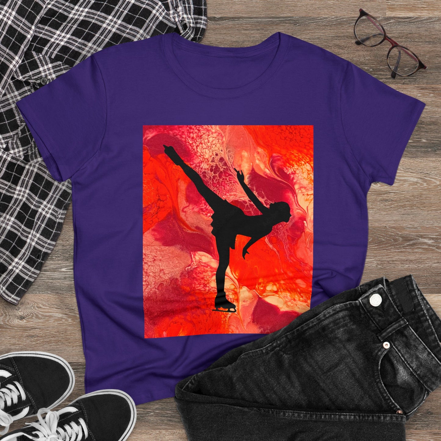 Ladies Figure Skating T-shirt