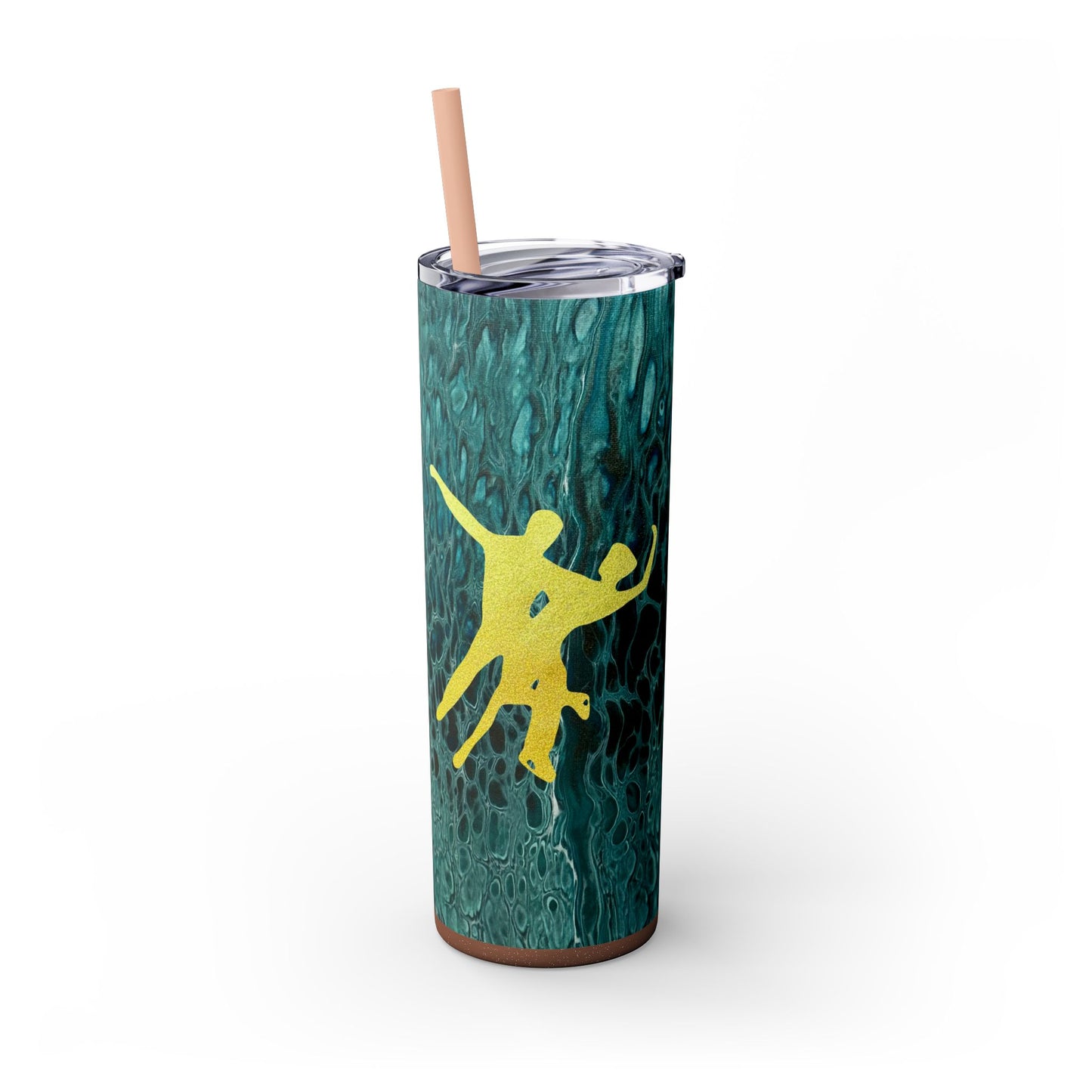 Figure Skating Tumbler, 20oz with straw