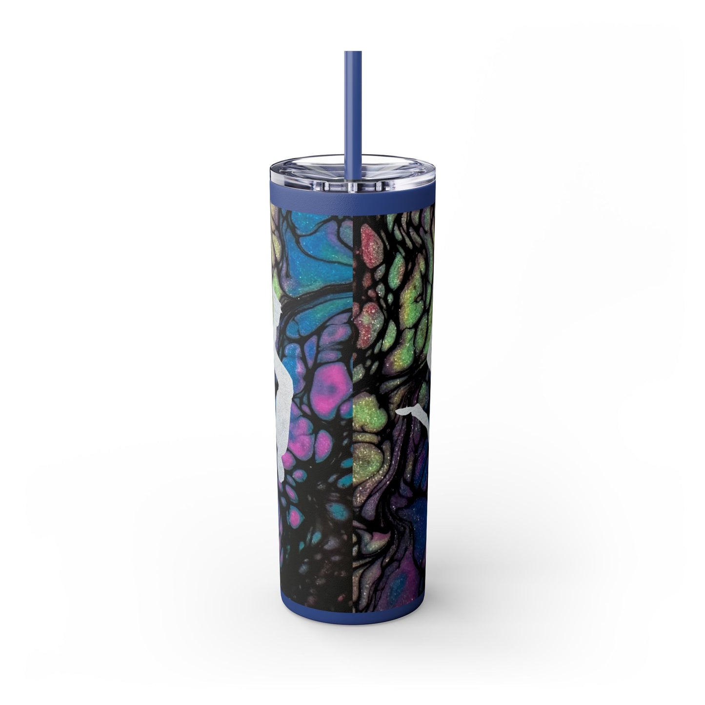 Figure Skating Tumbler,  20oz with straw