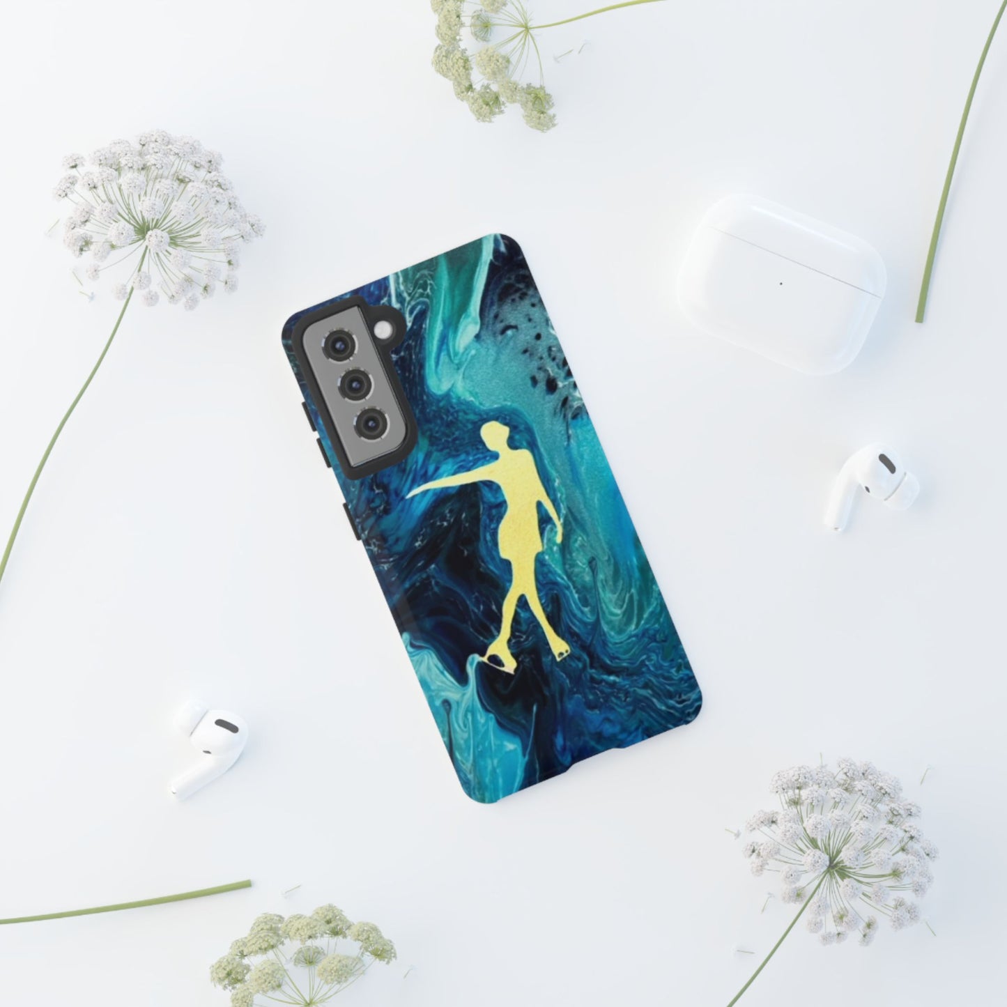 Figure skating phone case