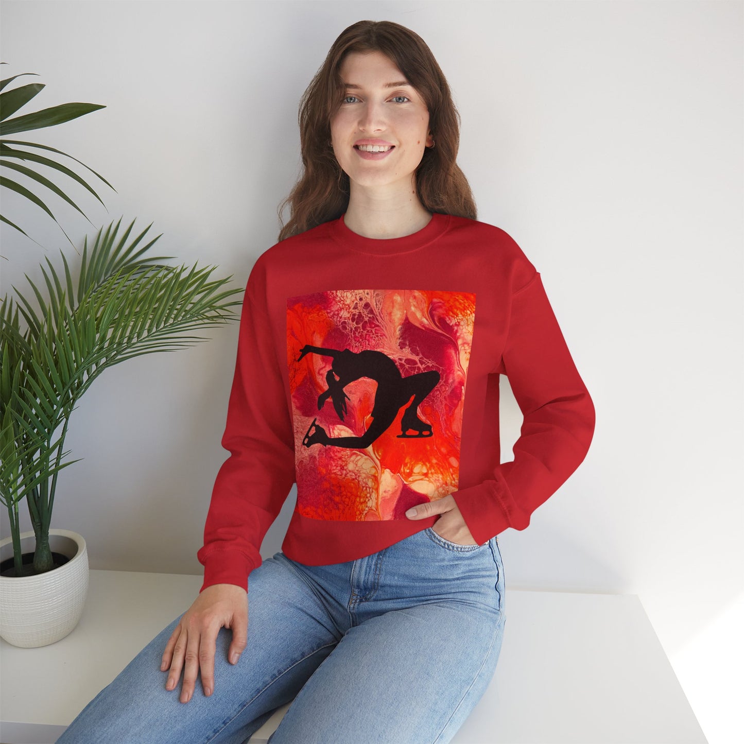 Unisex Figure Skating Crewneck Sweatshirt