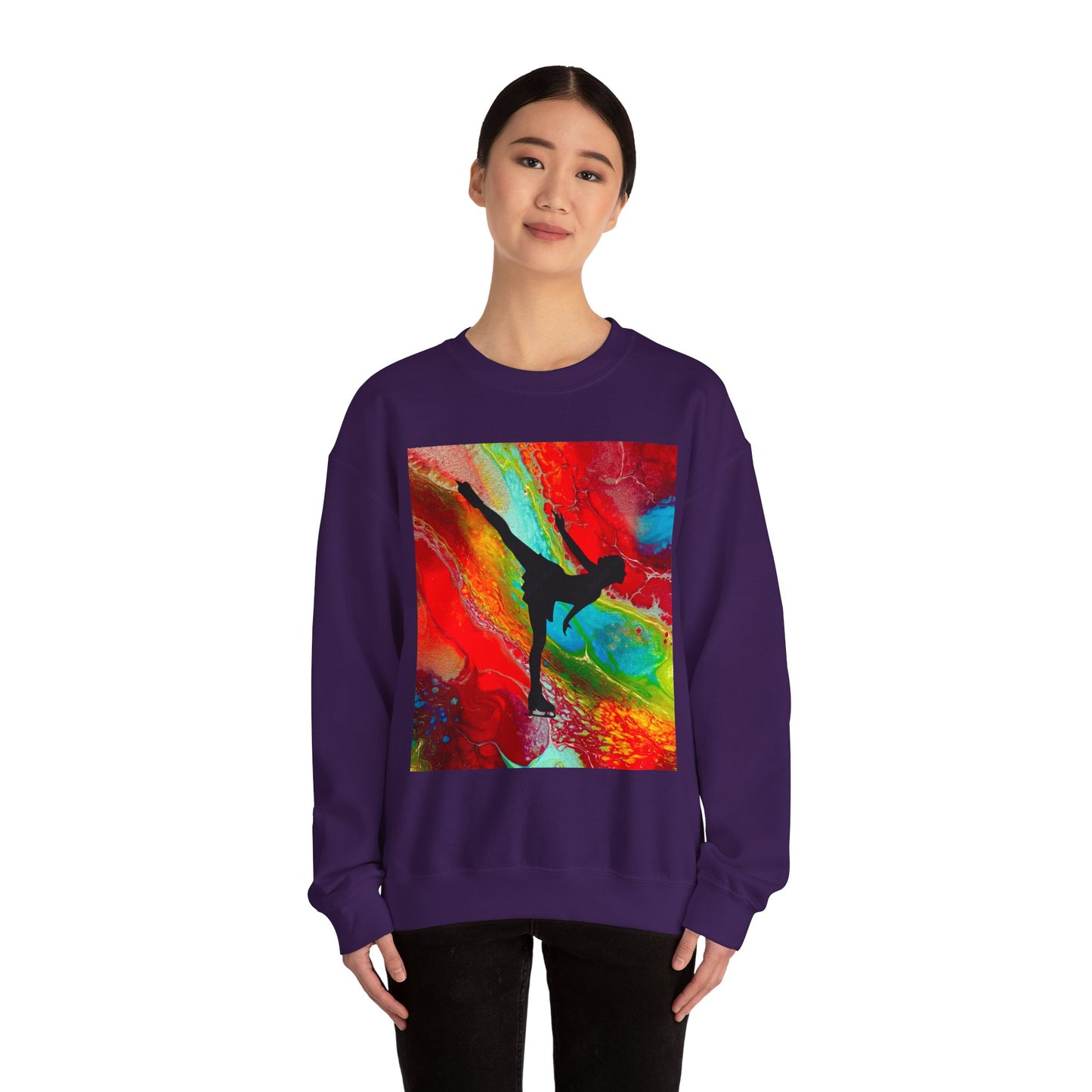 Unisex Figure Skating Crewneck Sweatshirt