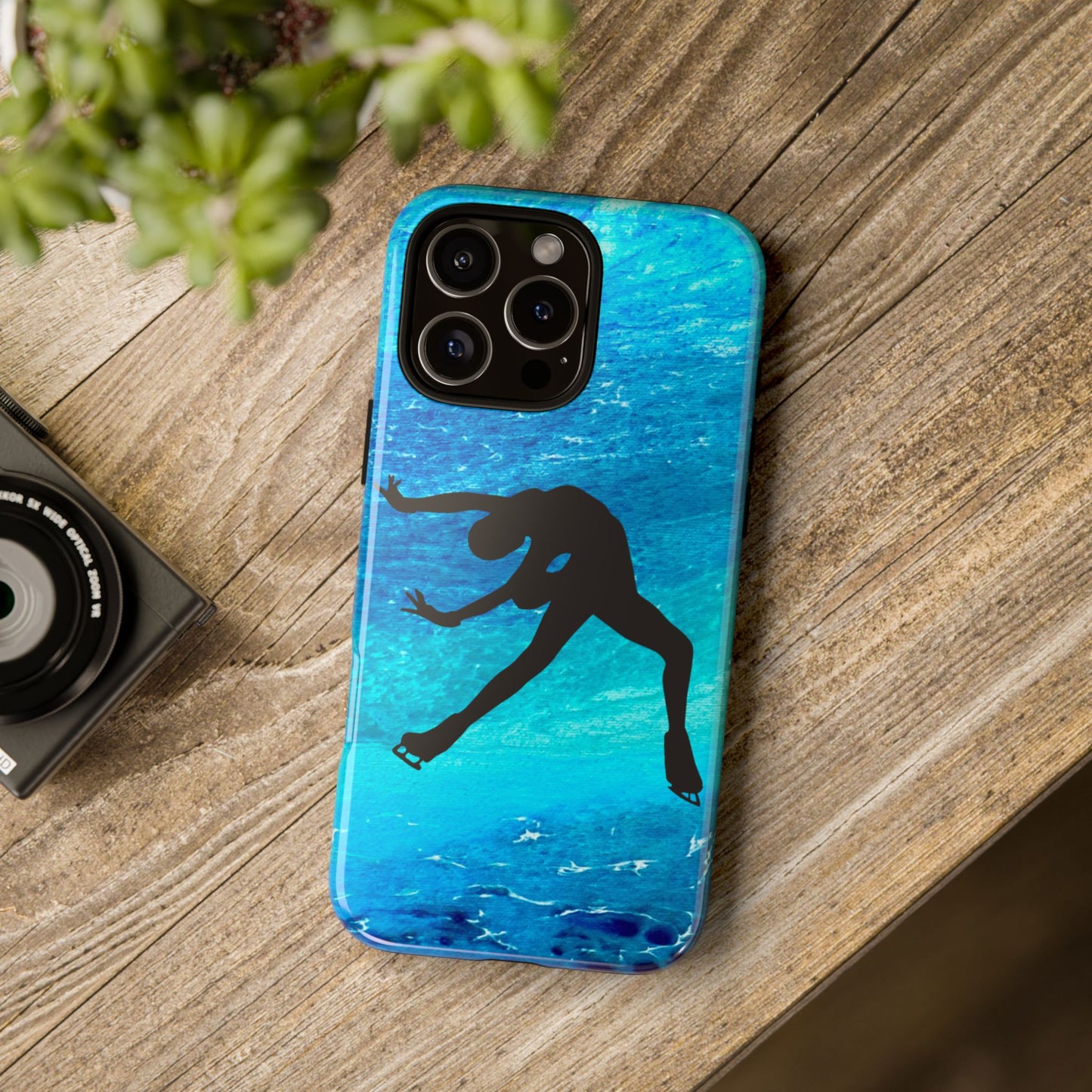 Figure skating phone cases