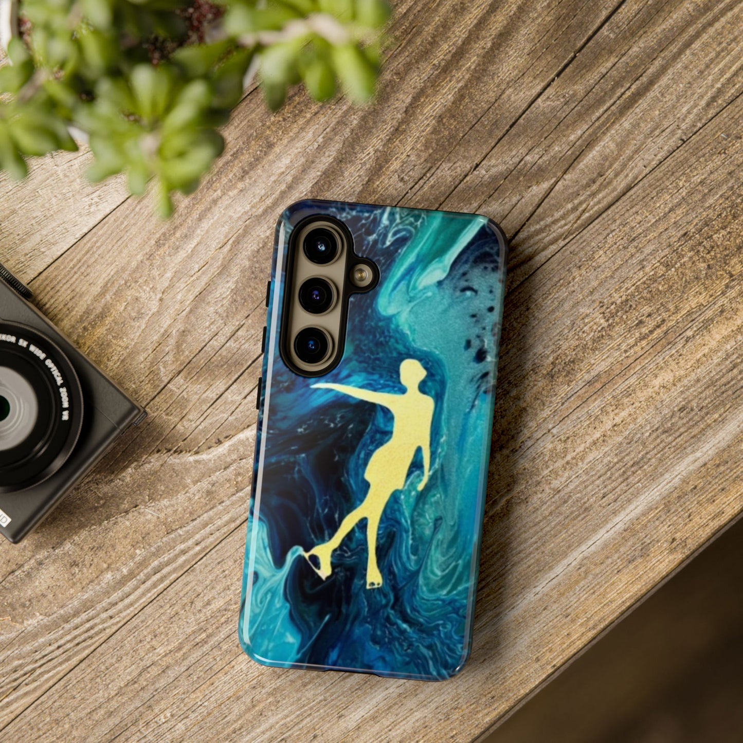 Figure skating phone case