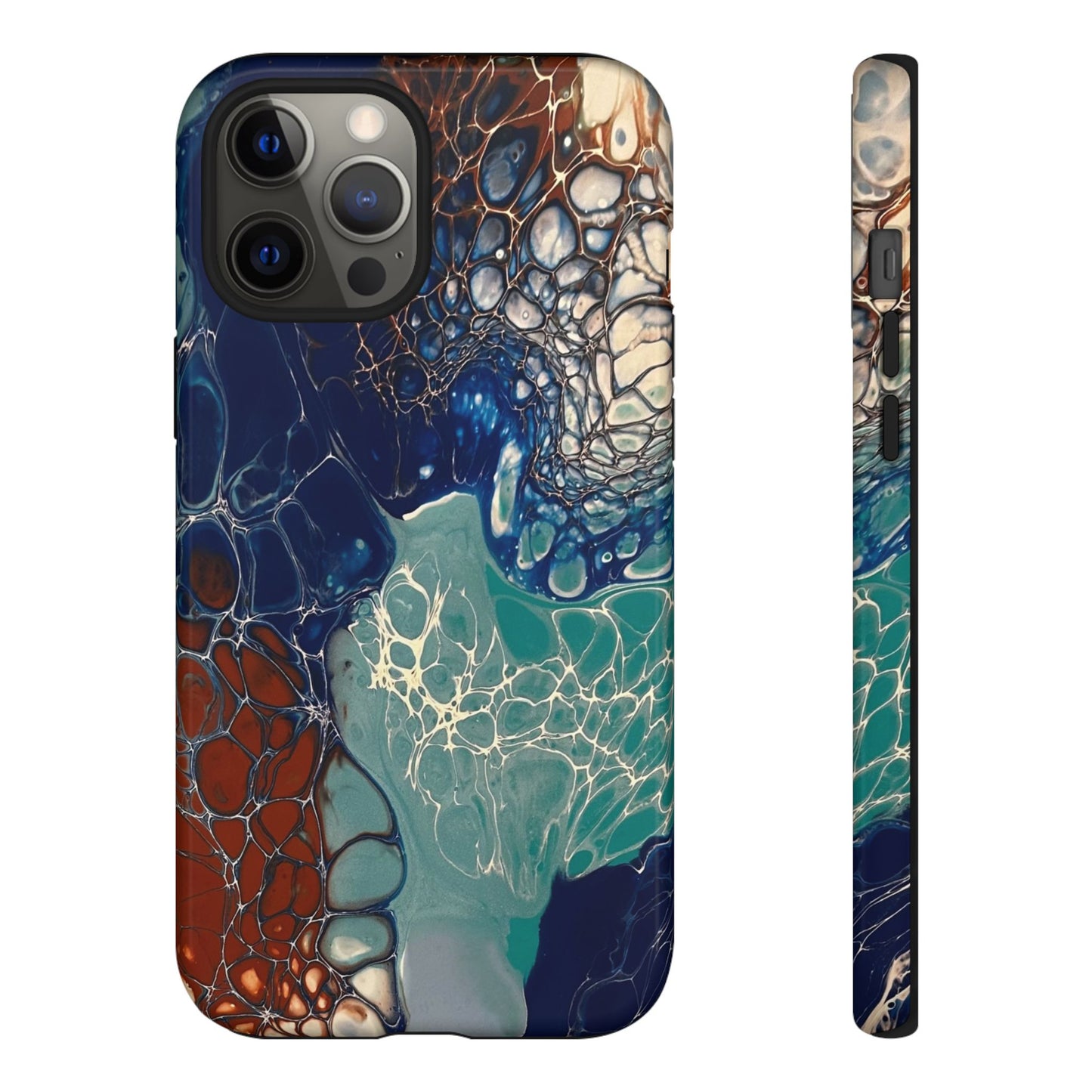 Phone Case for iPhone, Samsung and Google pixel devices -Artwork Design, Tough Protection