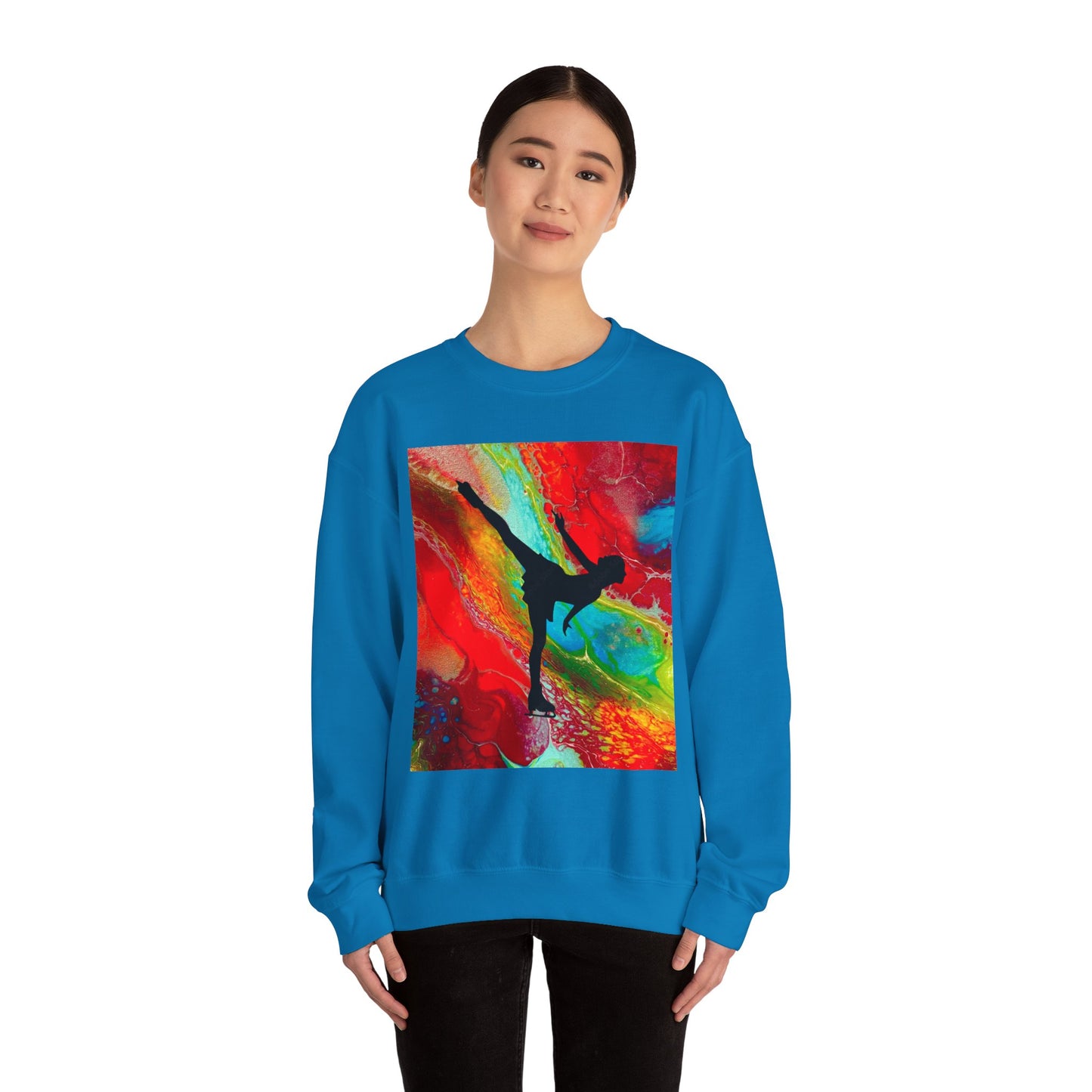 Unisex Figure Skating Crewneck Sweatshirt