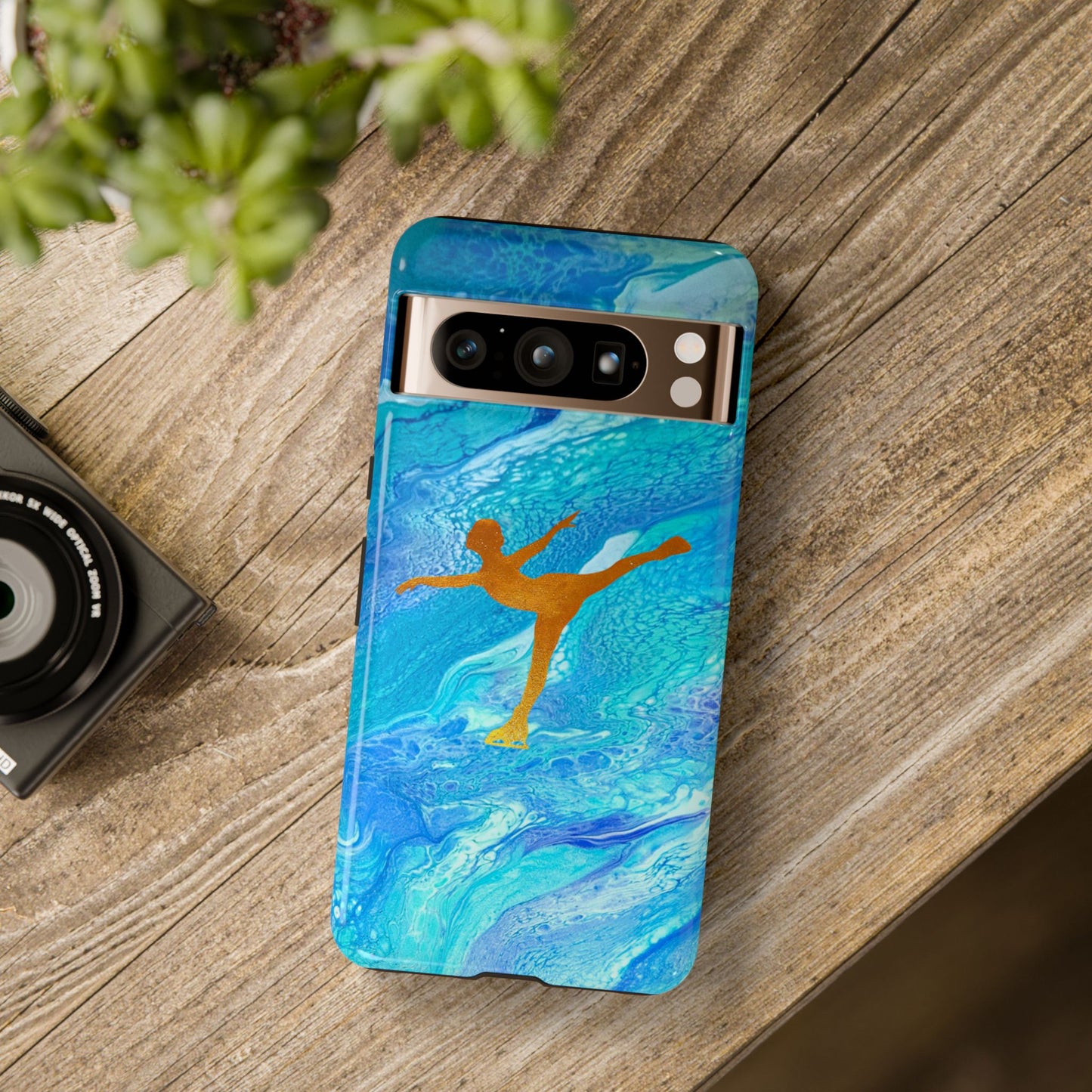 Figure skating phone cases