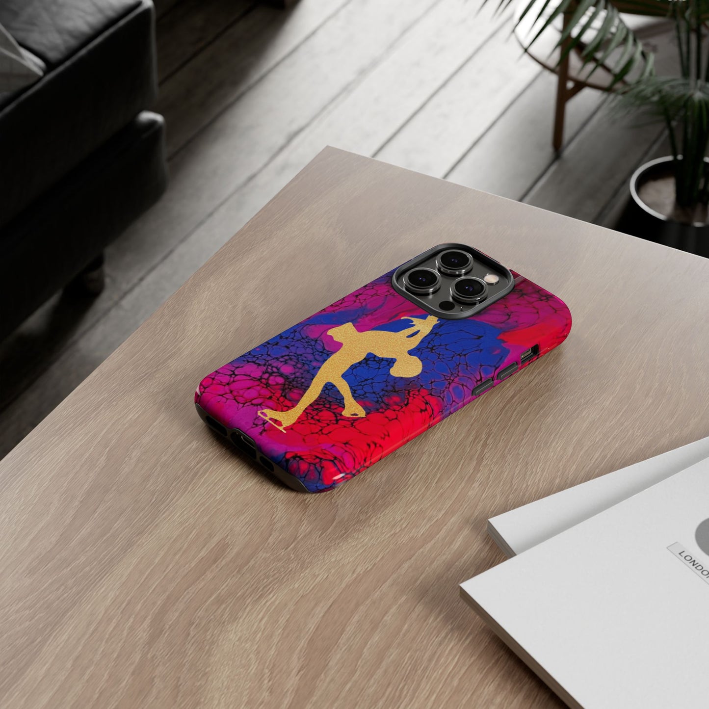 figure skating phone case