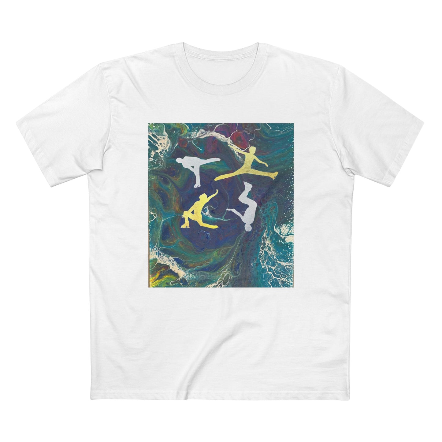 Men's figure skating T-shirt