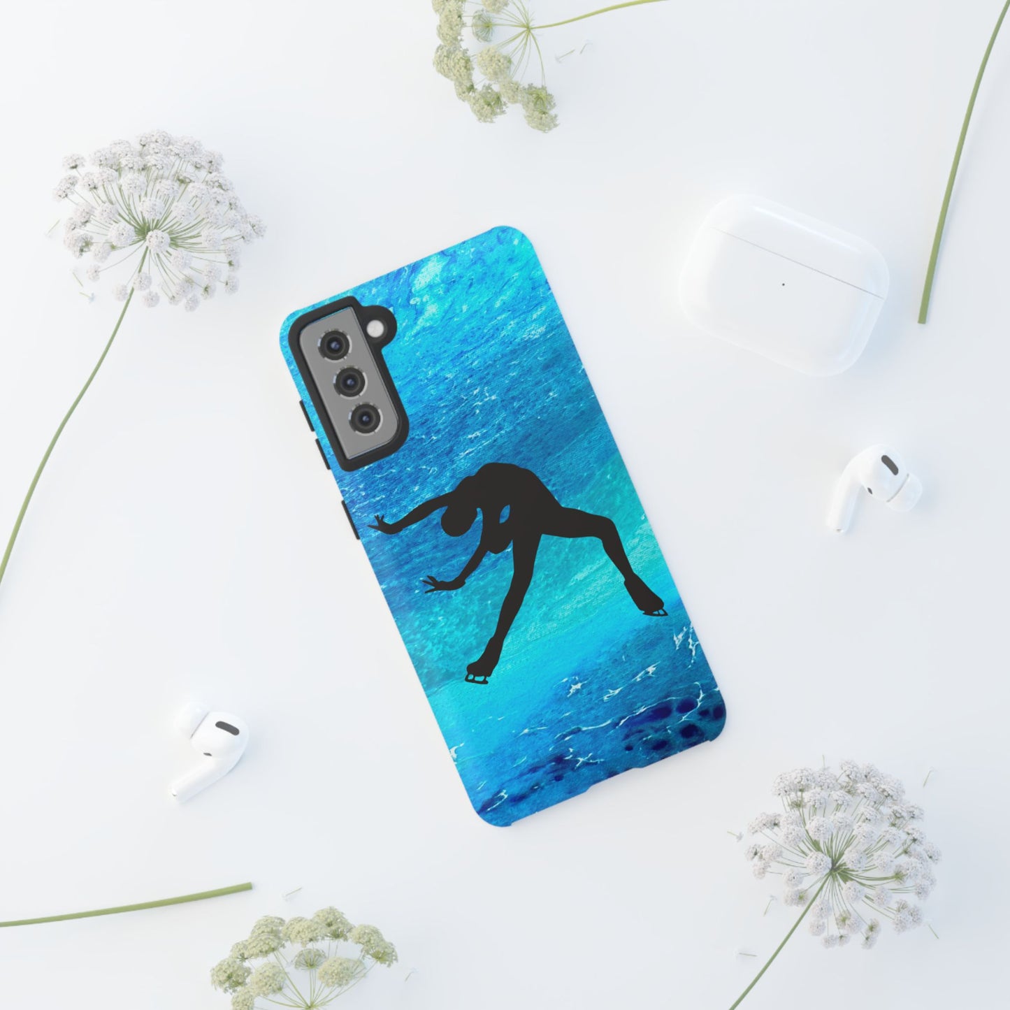 Figure skating phone cases