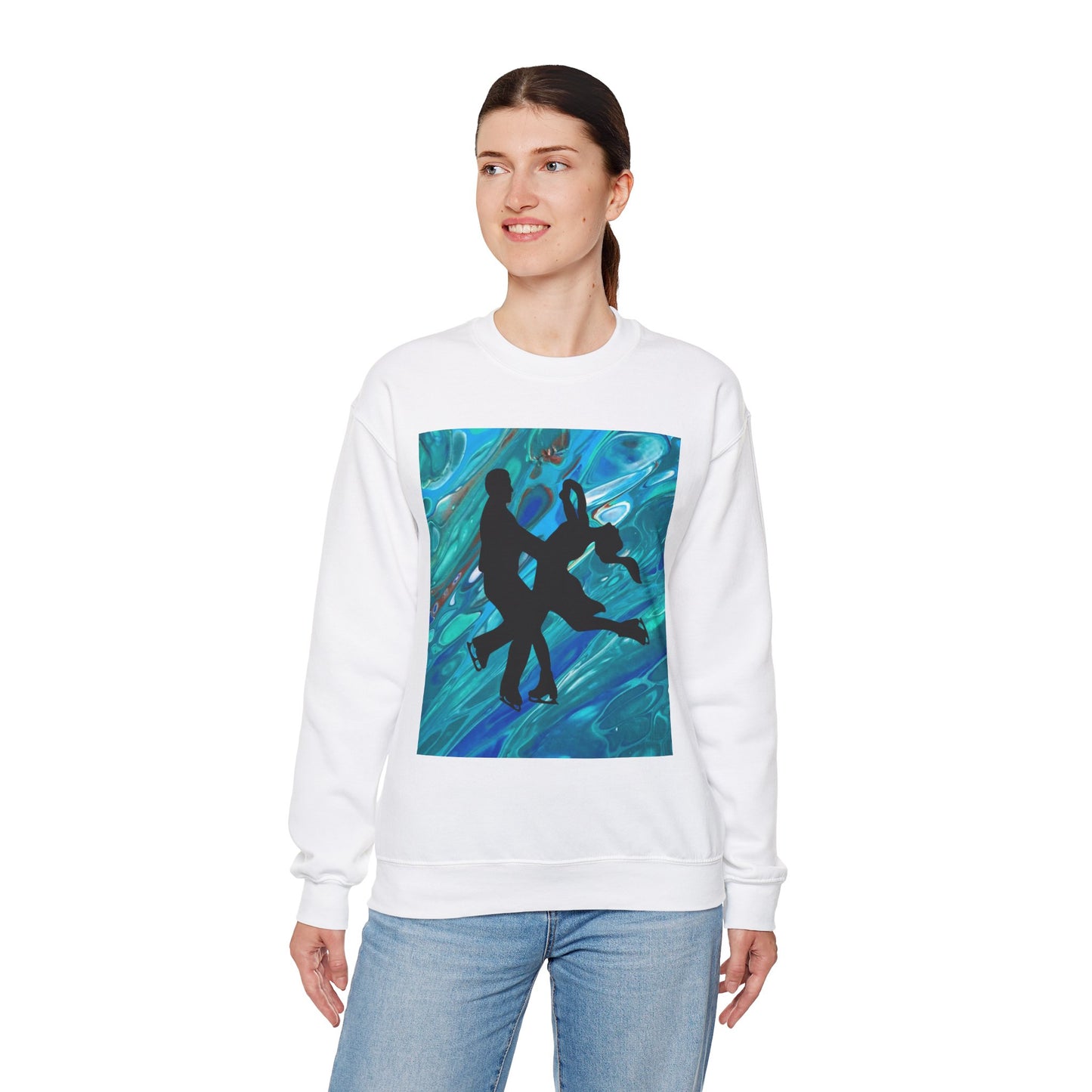 Unisex Figure Skating Crewneck Sweatshirt