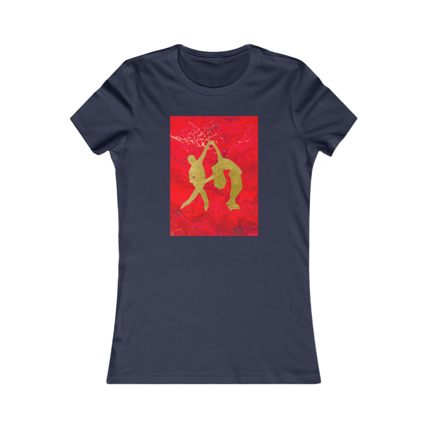 Ladies figure skating T-shirt