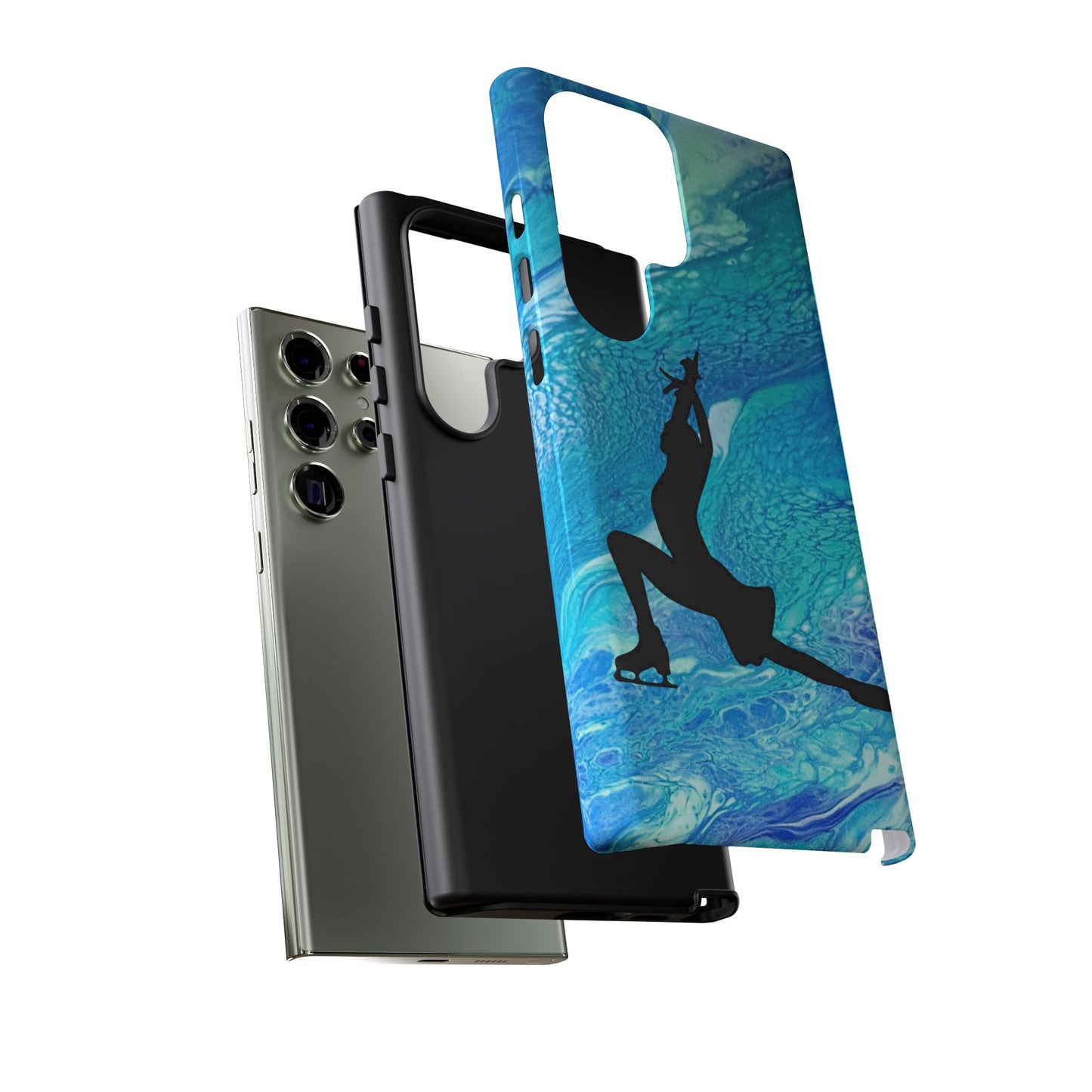 Figure skating phone cases