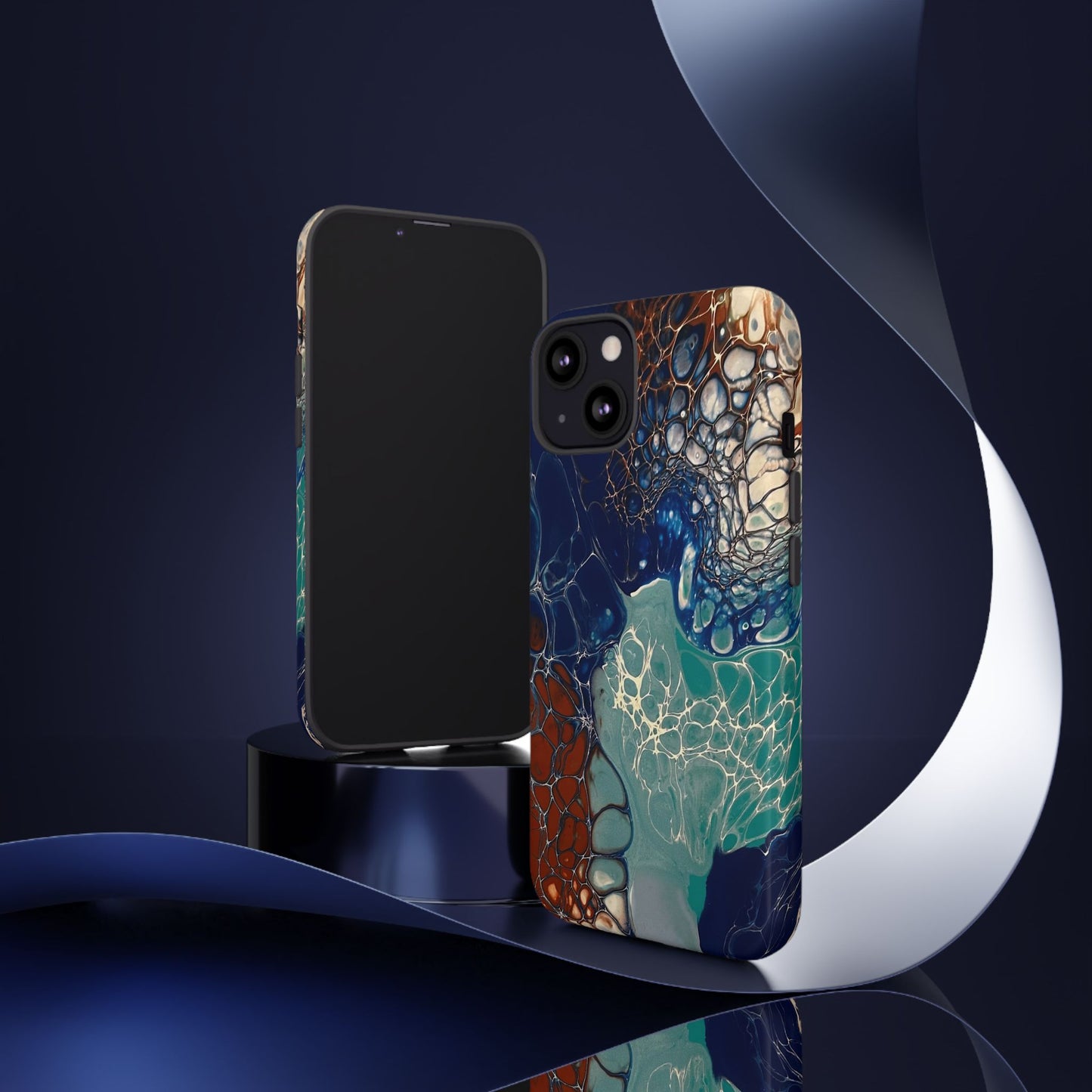 Phone Case for iPhone, Samsung and Google pixel devices -Artwork Design, Tough Protection