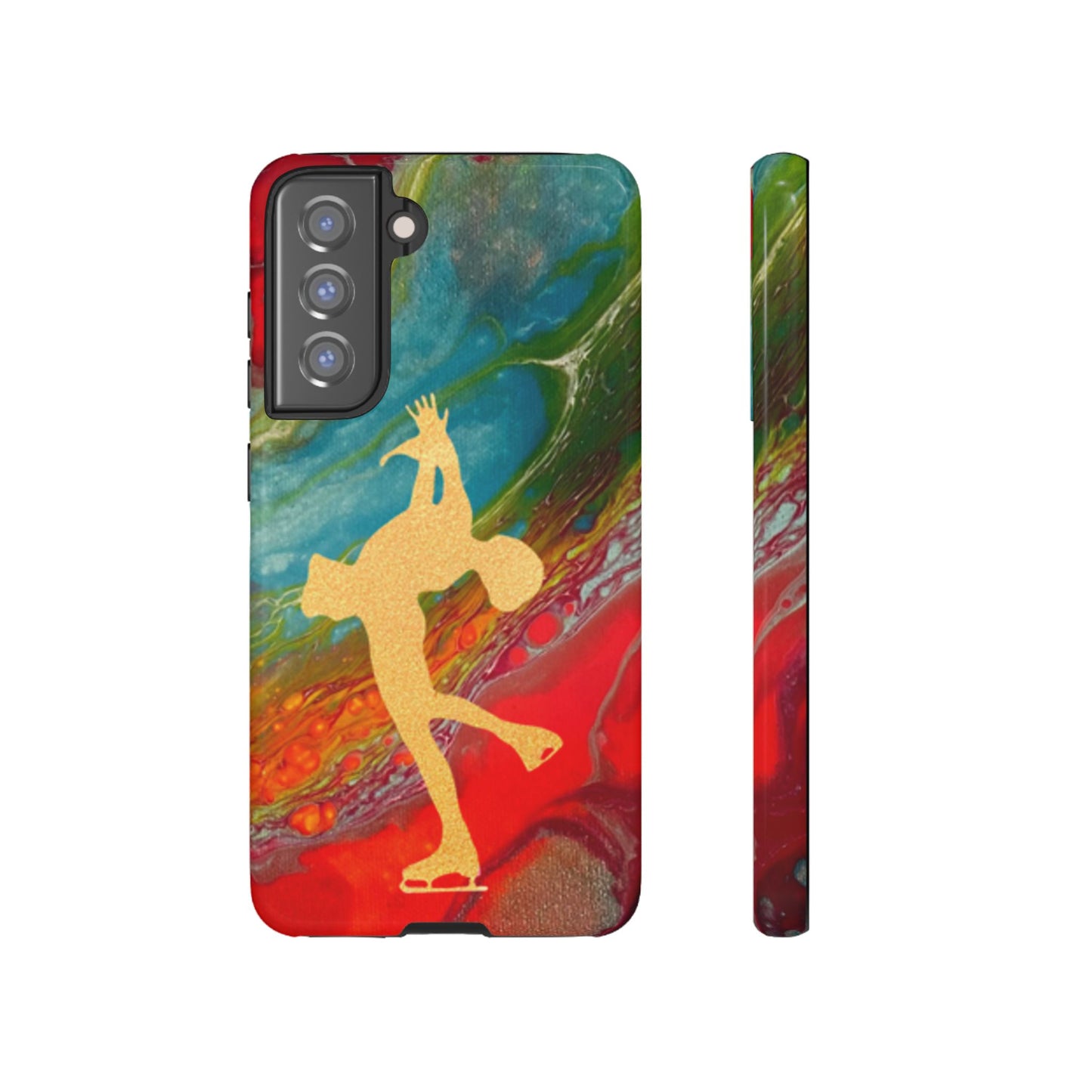 Figure skating phone cases