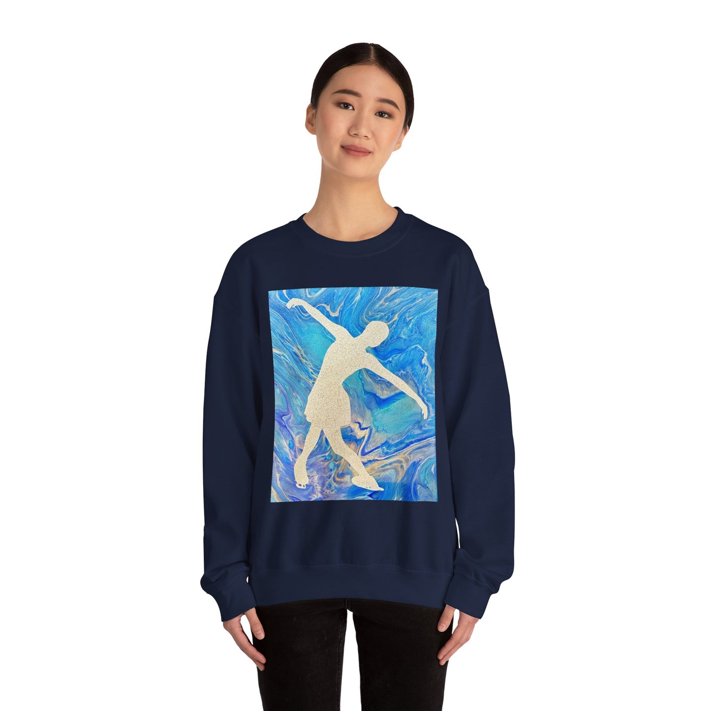 Unisex Figure Skating Crewneck Sweatshirt