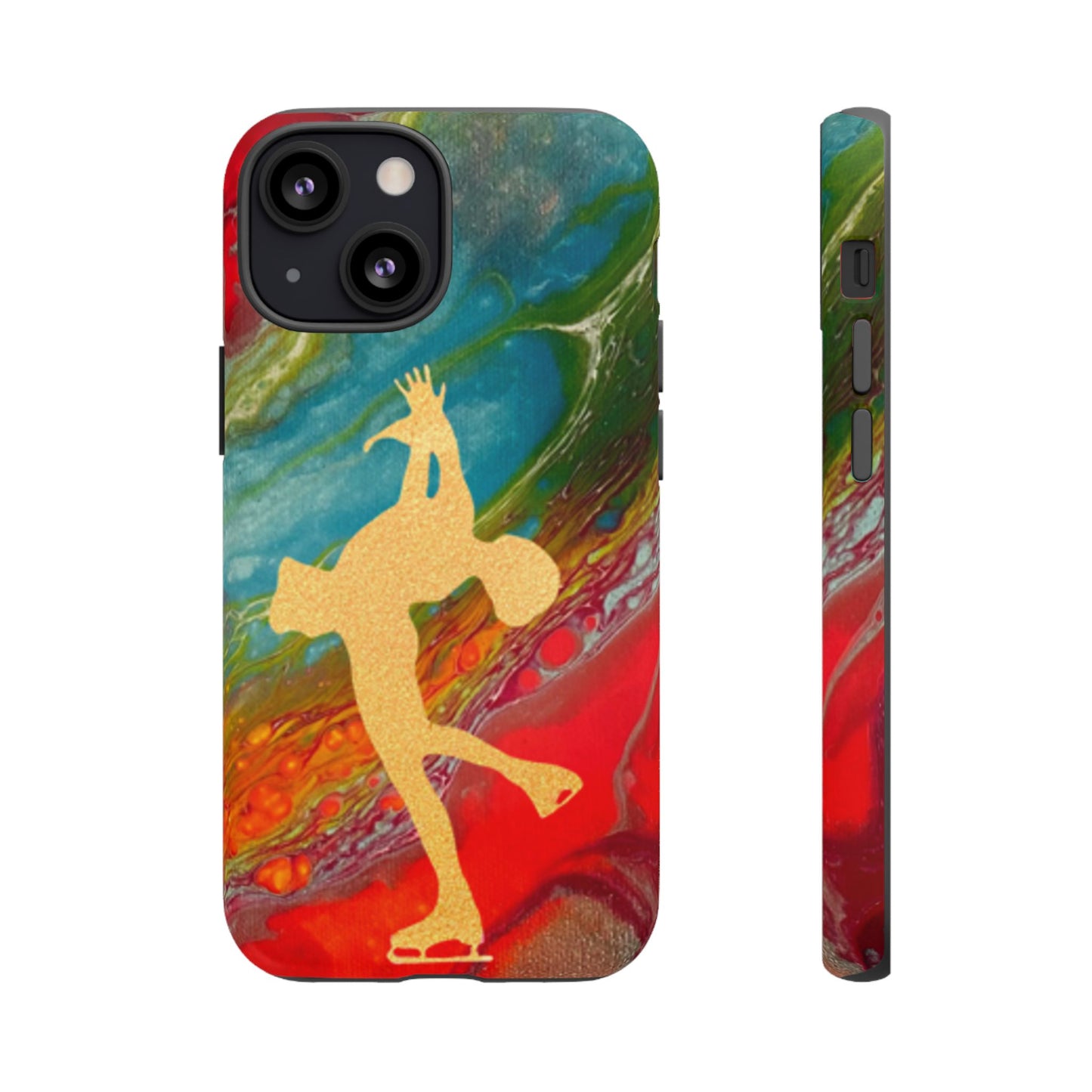 Figure skating phone cases