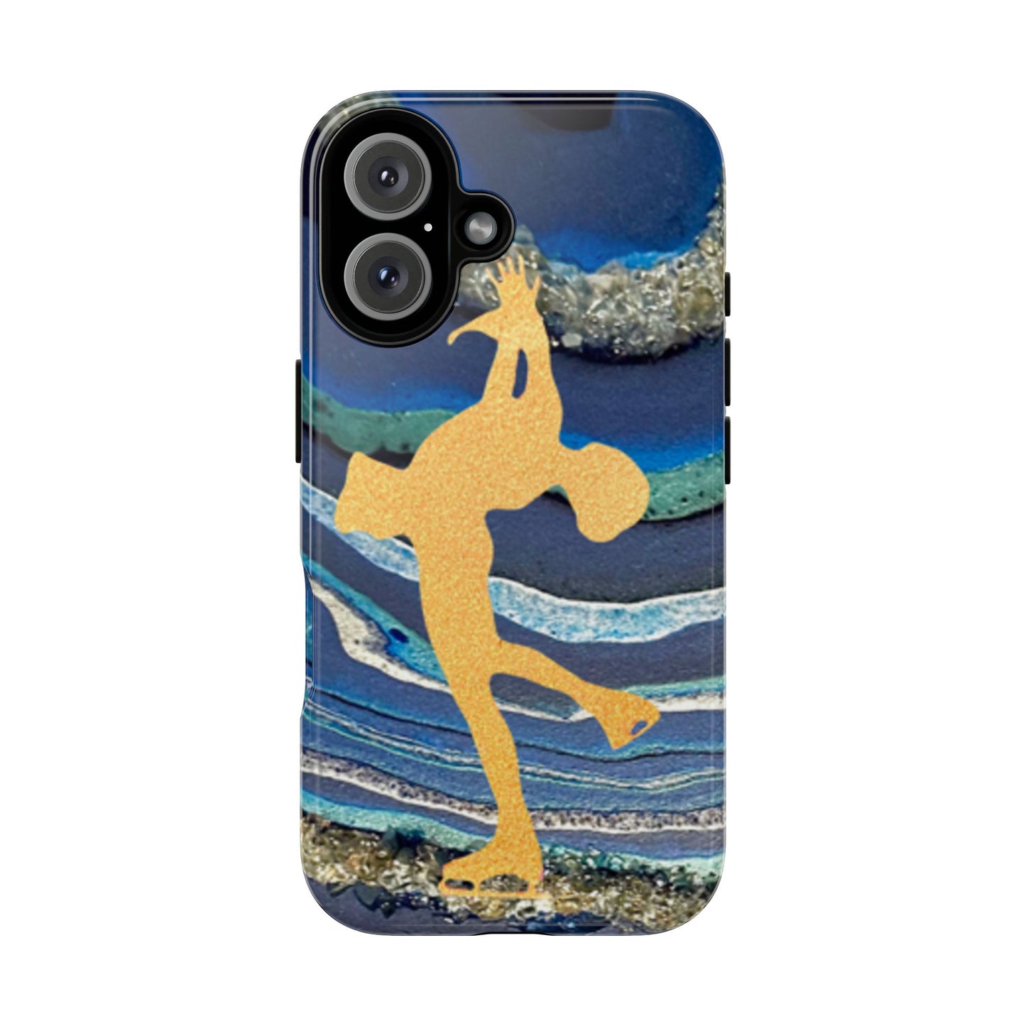 Figure skating phone case