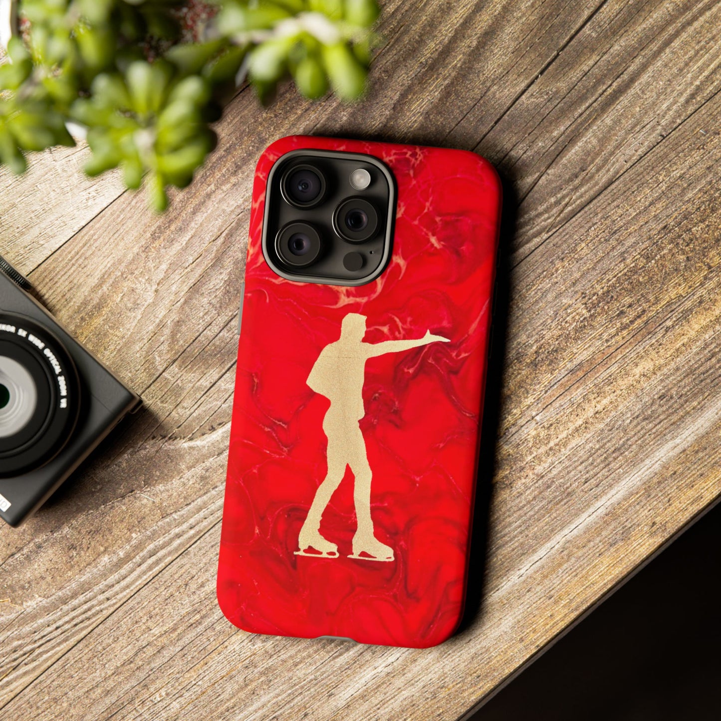 Figure skating phone cases