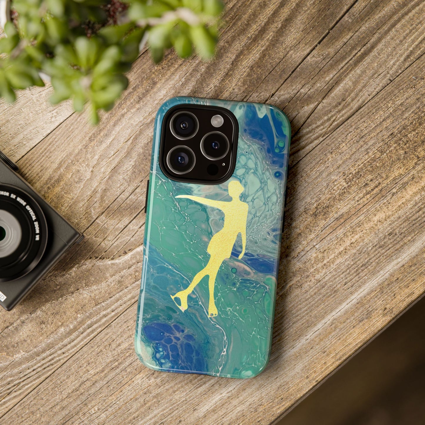 Figure skating phone cases