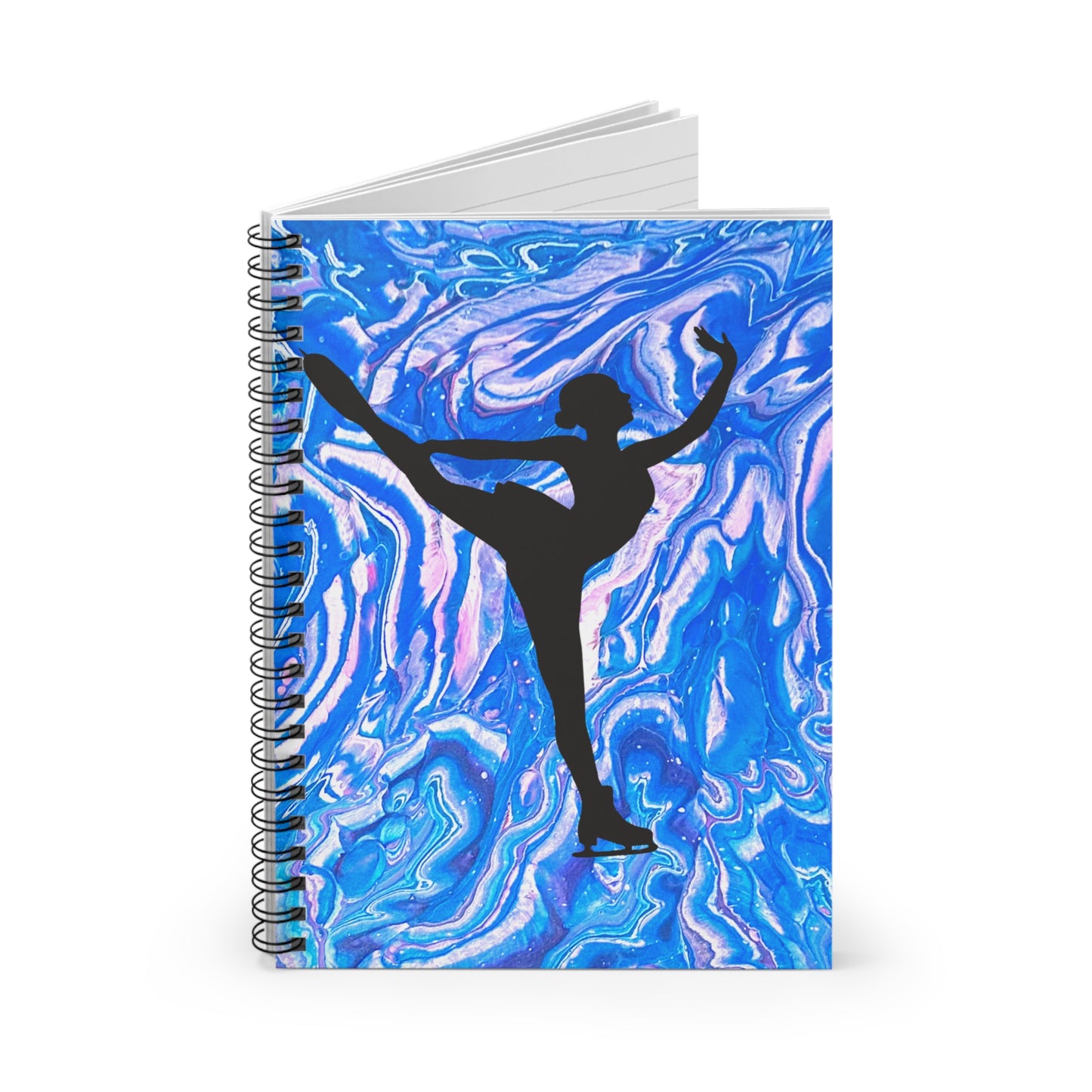 Figure skating Notebook - Ruled Line