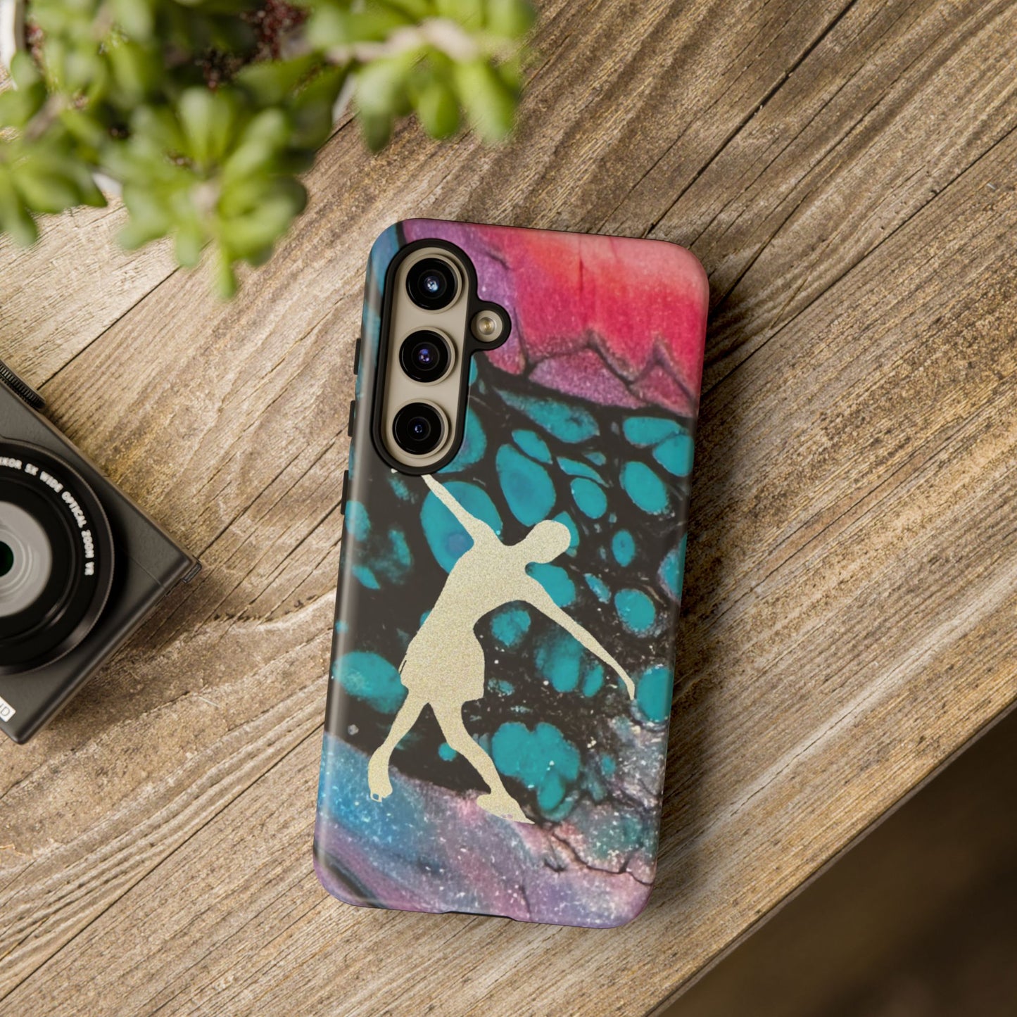 Figure skating phone cases