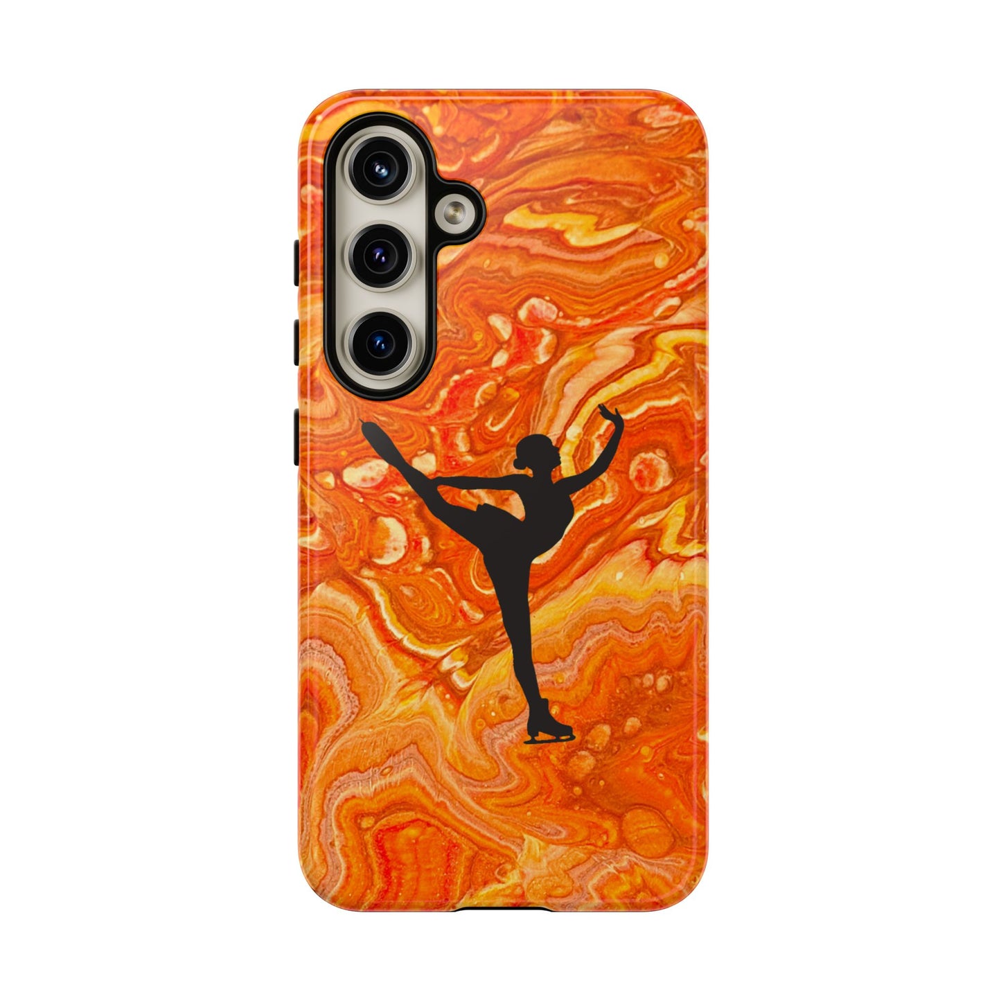 Figure skating phone case