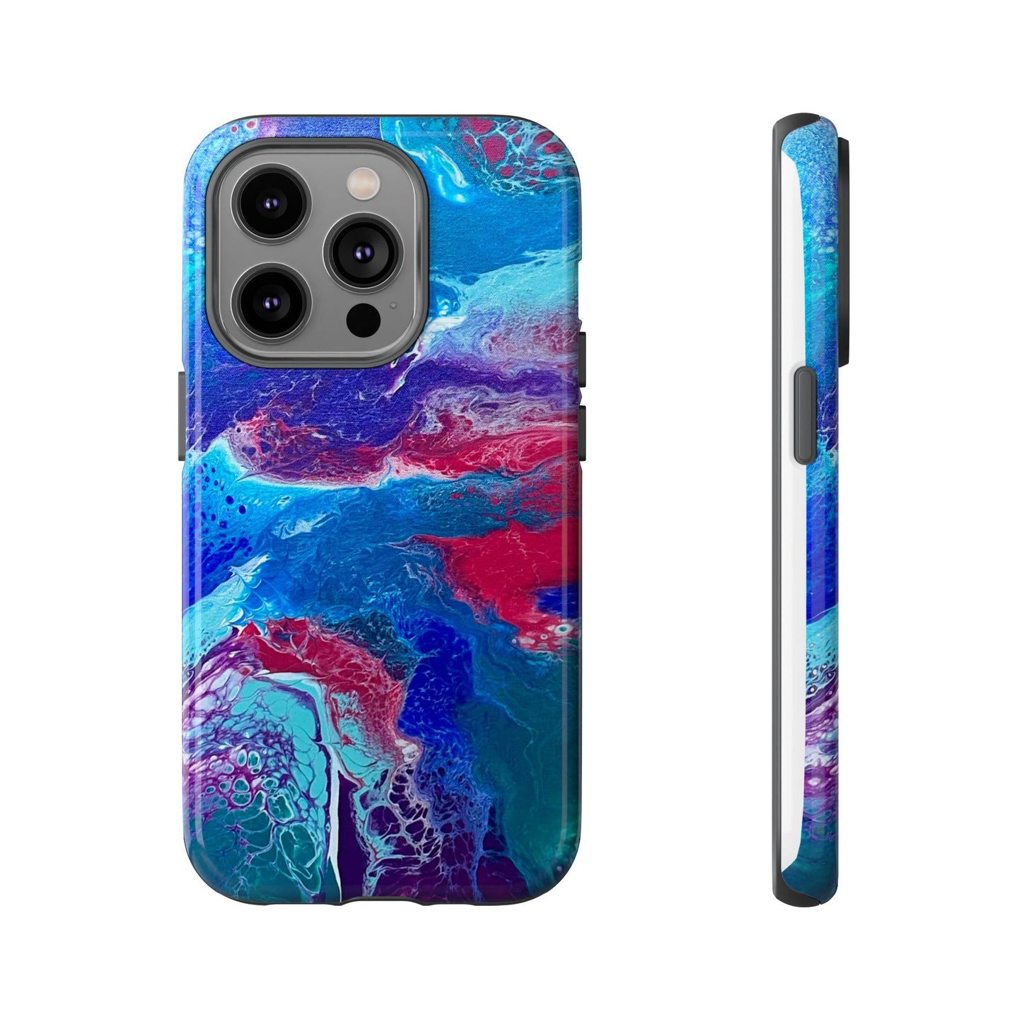 Tough Phone Case for iPhone, Samsung and Google pixel devices with Artwork Design