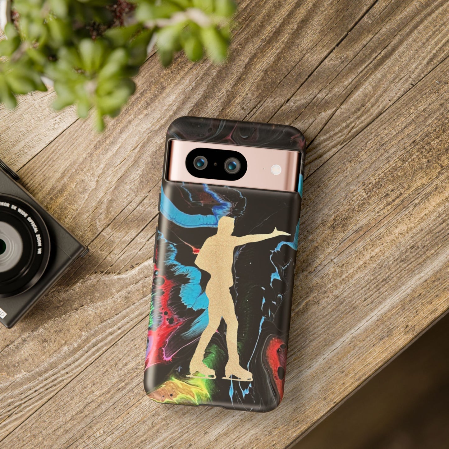 Figure skating phone cases