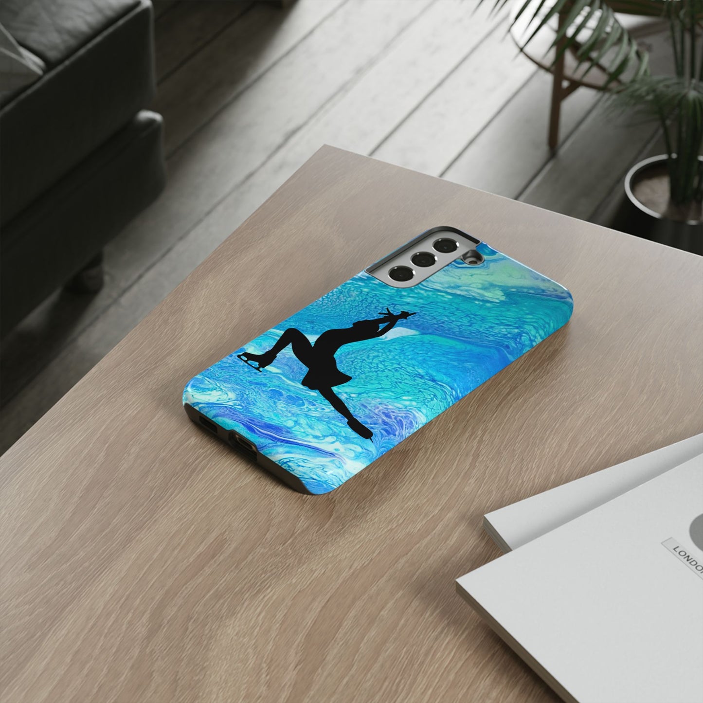 Figure skating phone cases