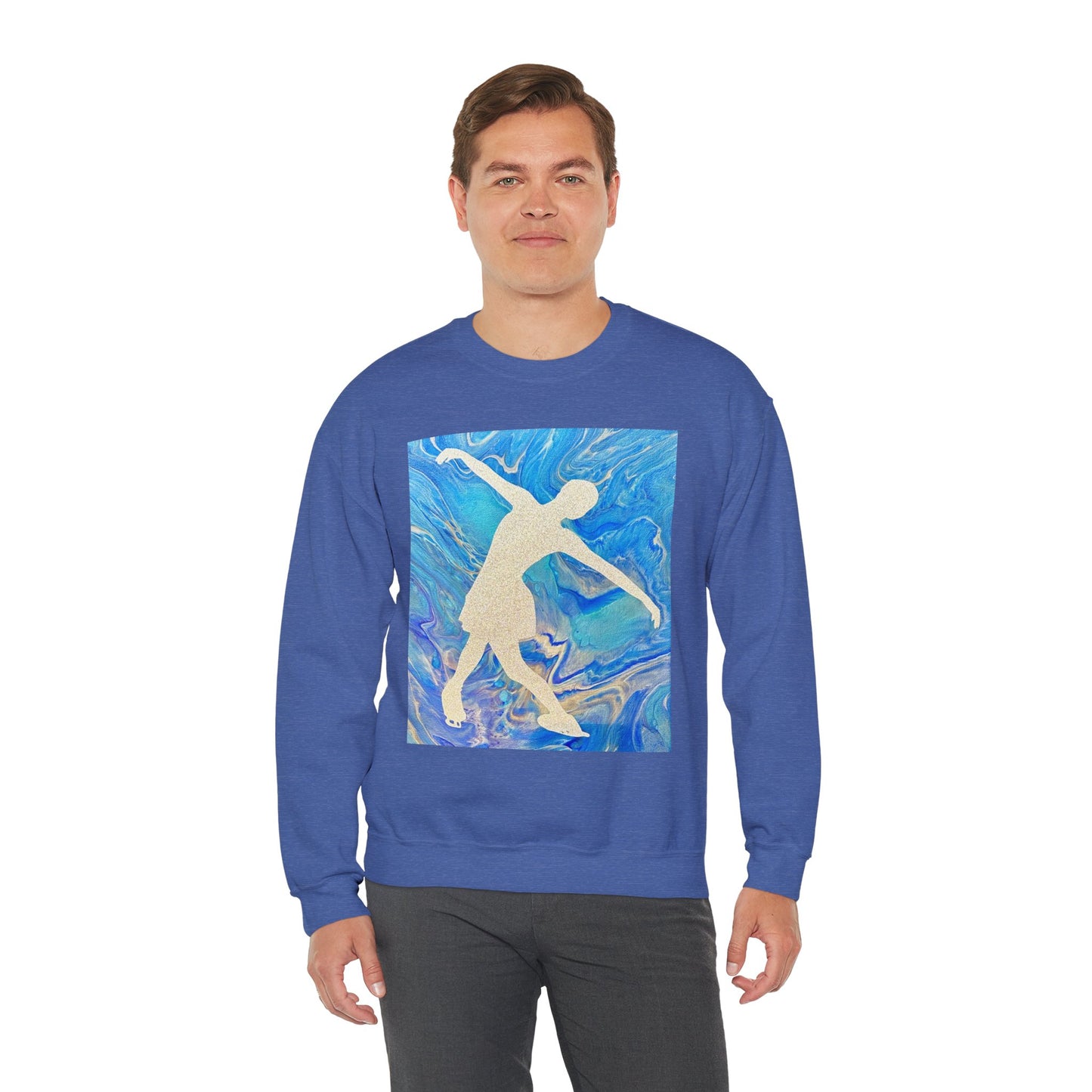 Unisex Figure Skating Crewneck Sweatshirt