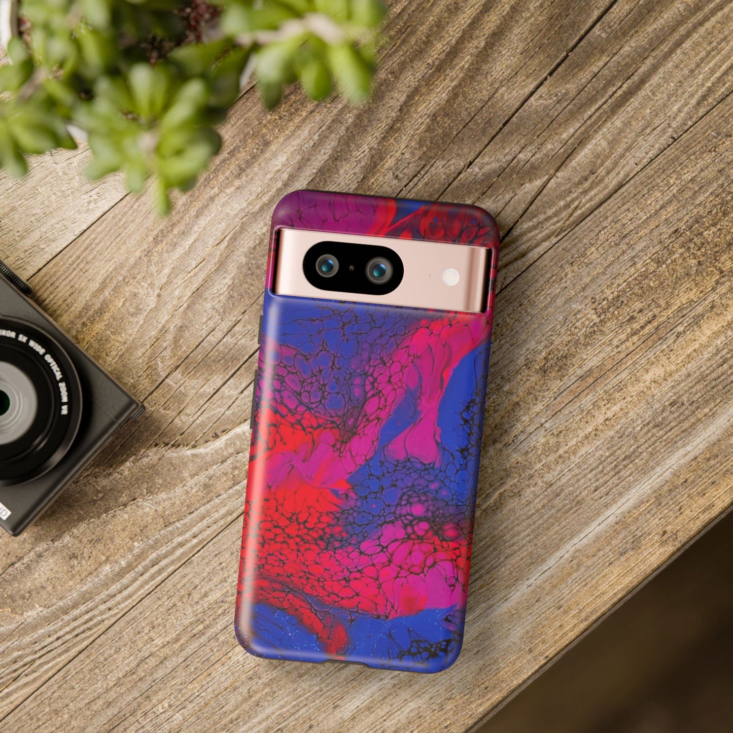 Tough Phone Case for iPhone, Samsung and Google pixel devices with Artwork Design