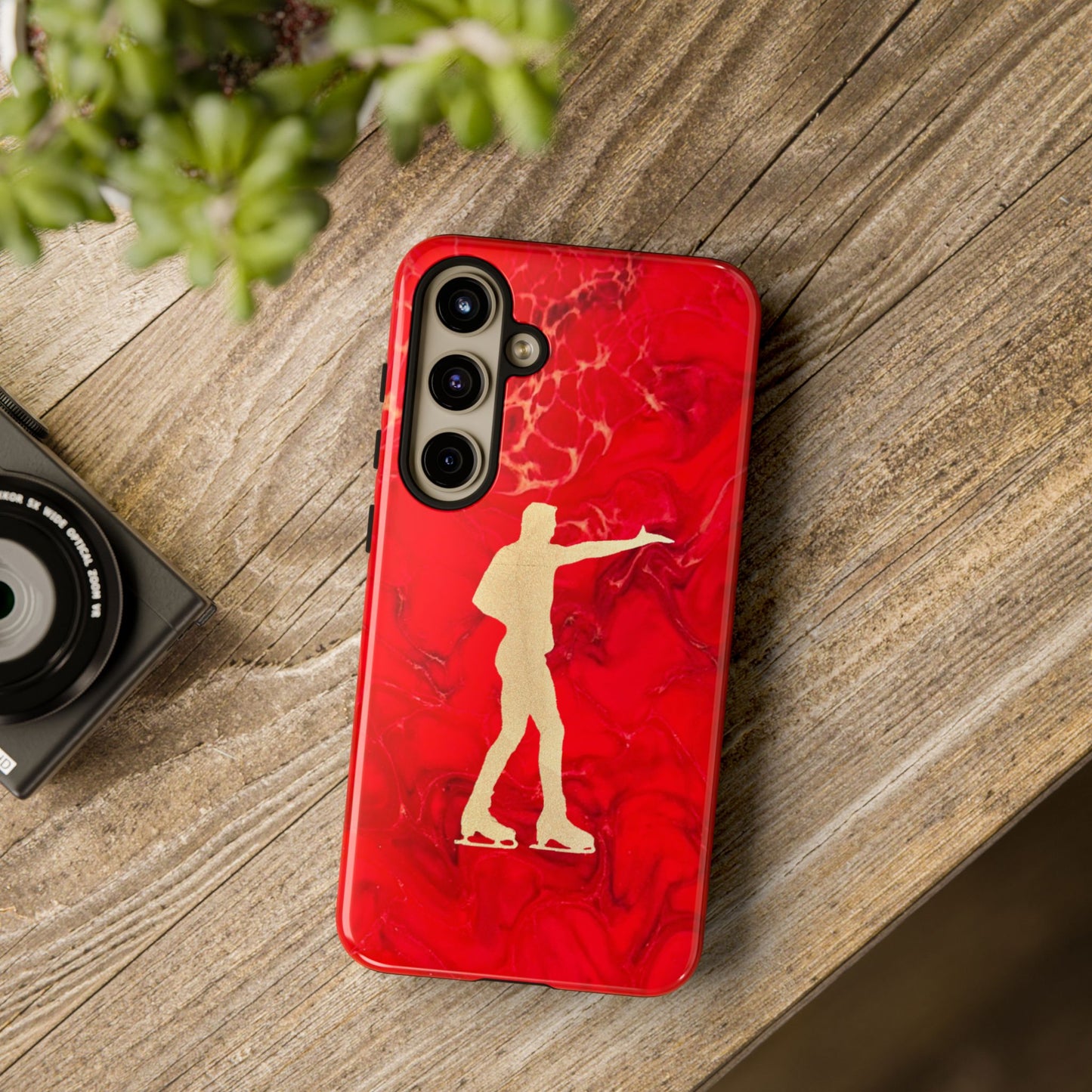 Figure skating phone cases