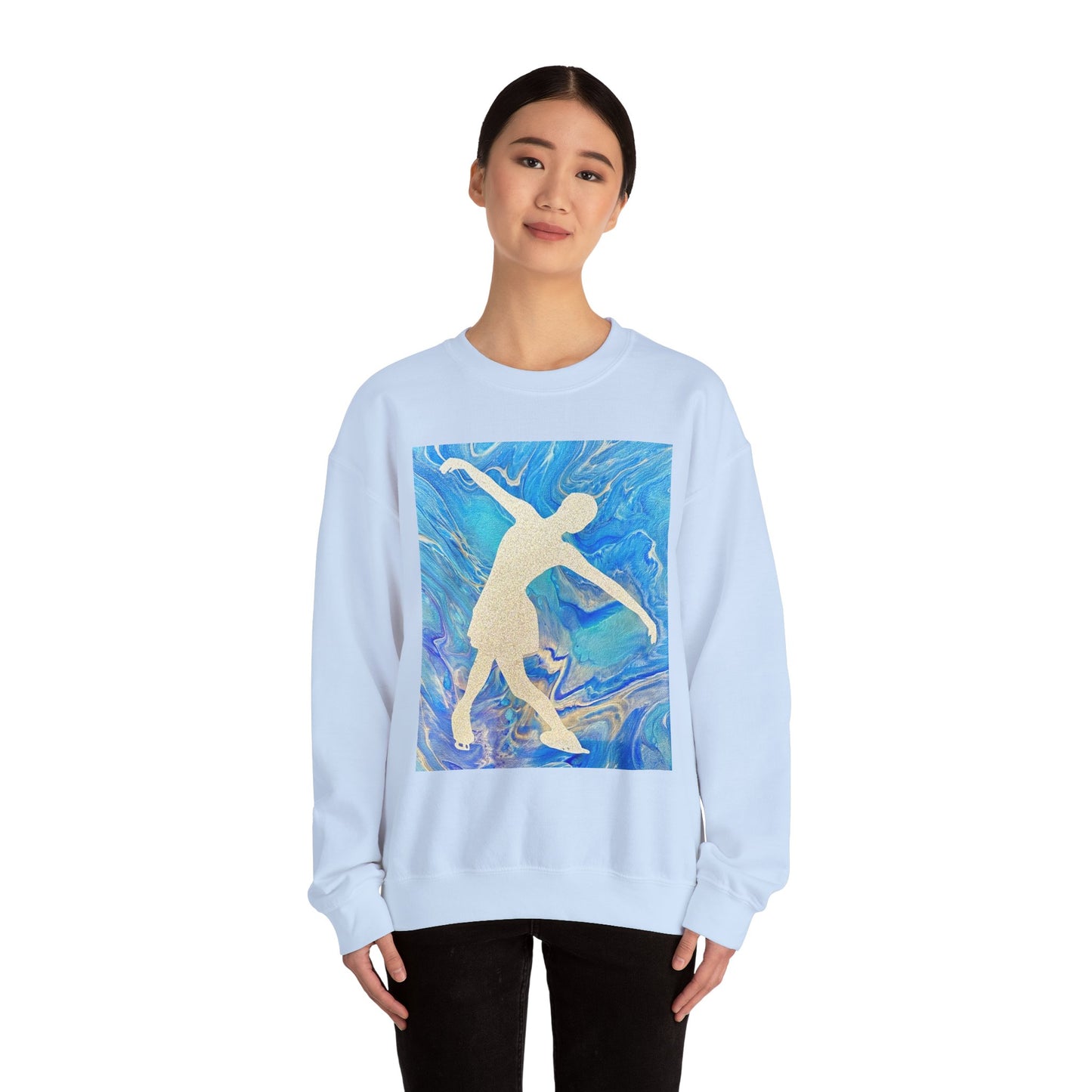 Unisex Figure Skating Crewneck Sweatshirt